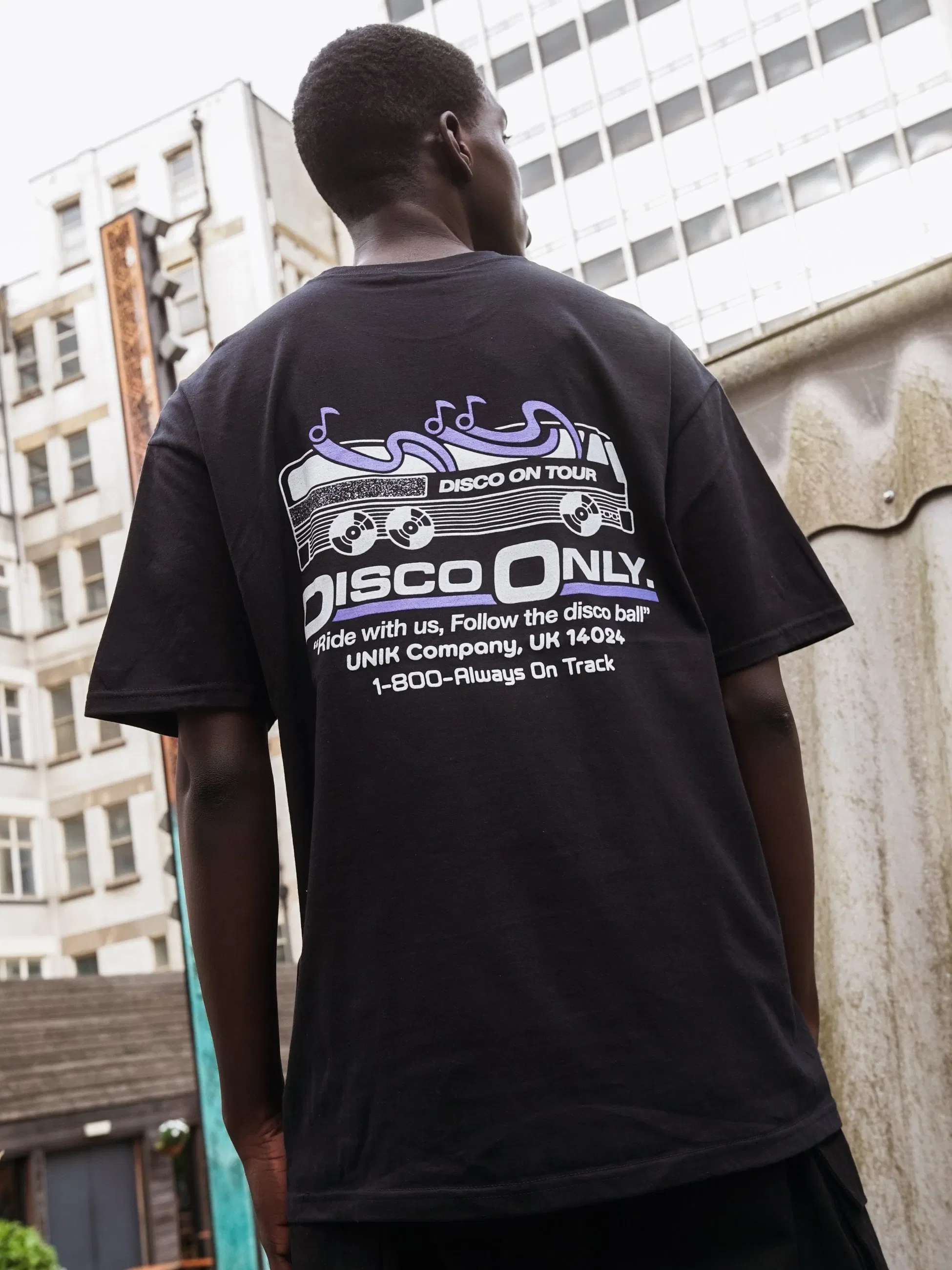 DISCO ONLY 'On Tour' Tee - Black