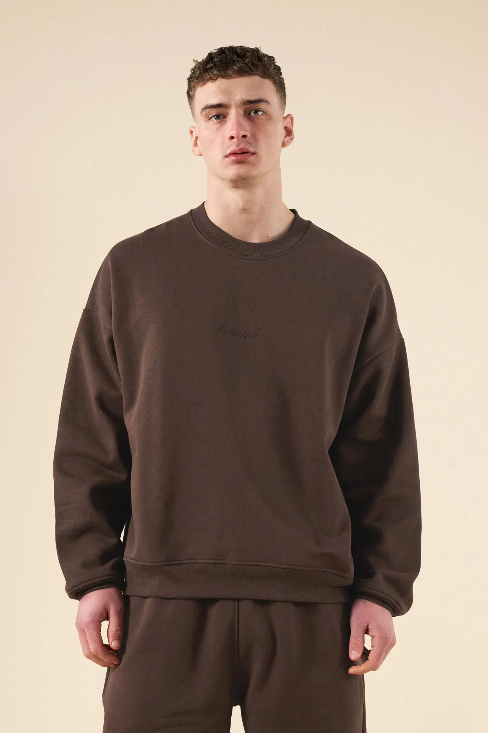 bound Sustain Heavy Sweater - Cocoa Brown