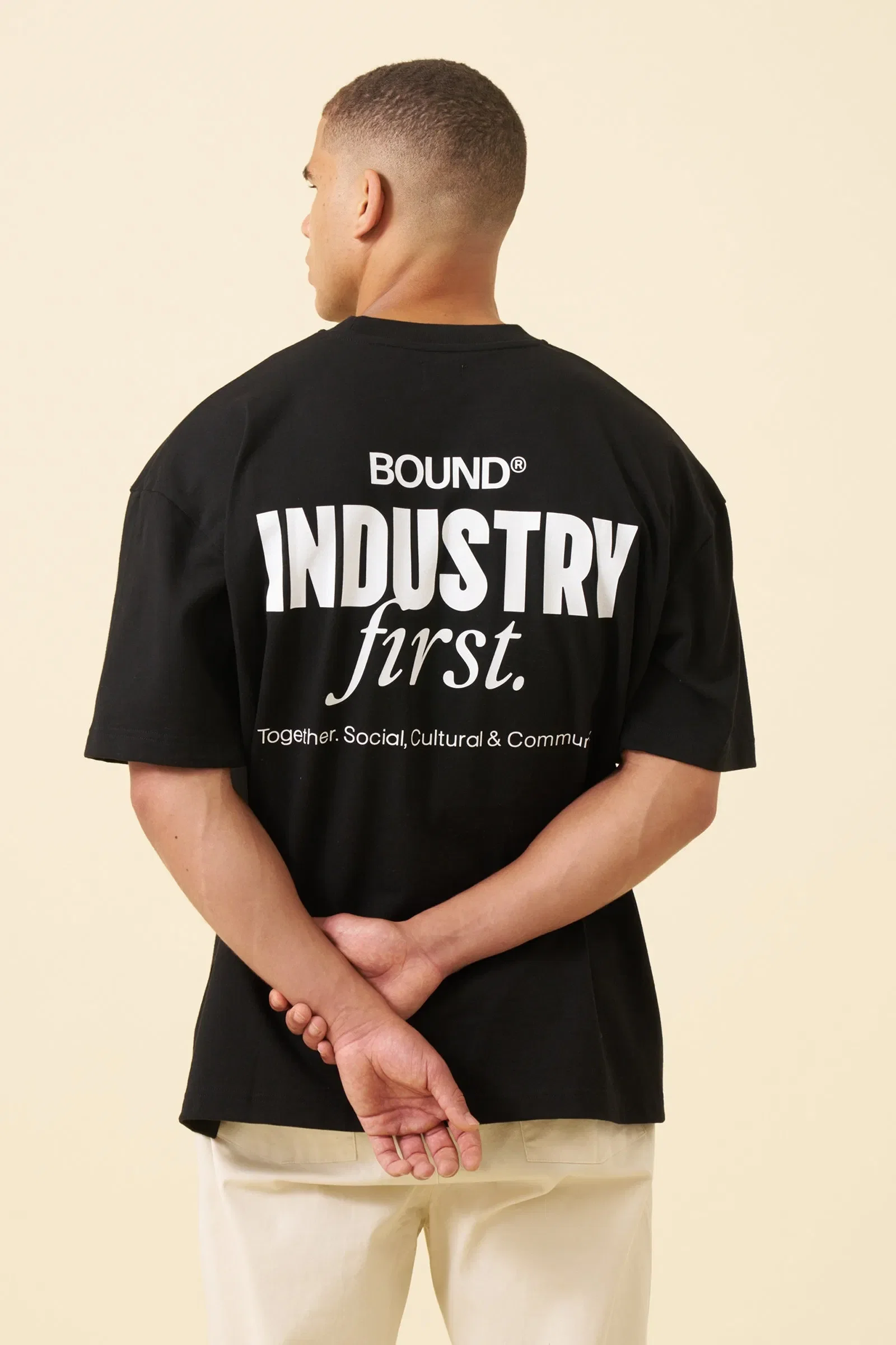 bound Industry First Tee - Black