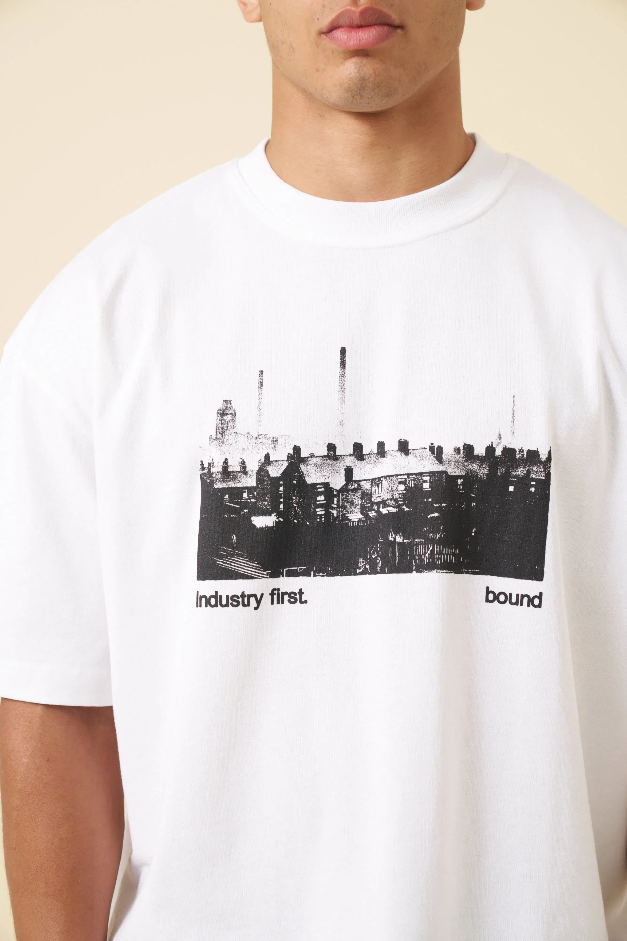 bound MCR Industry Tee - White
