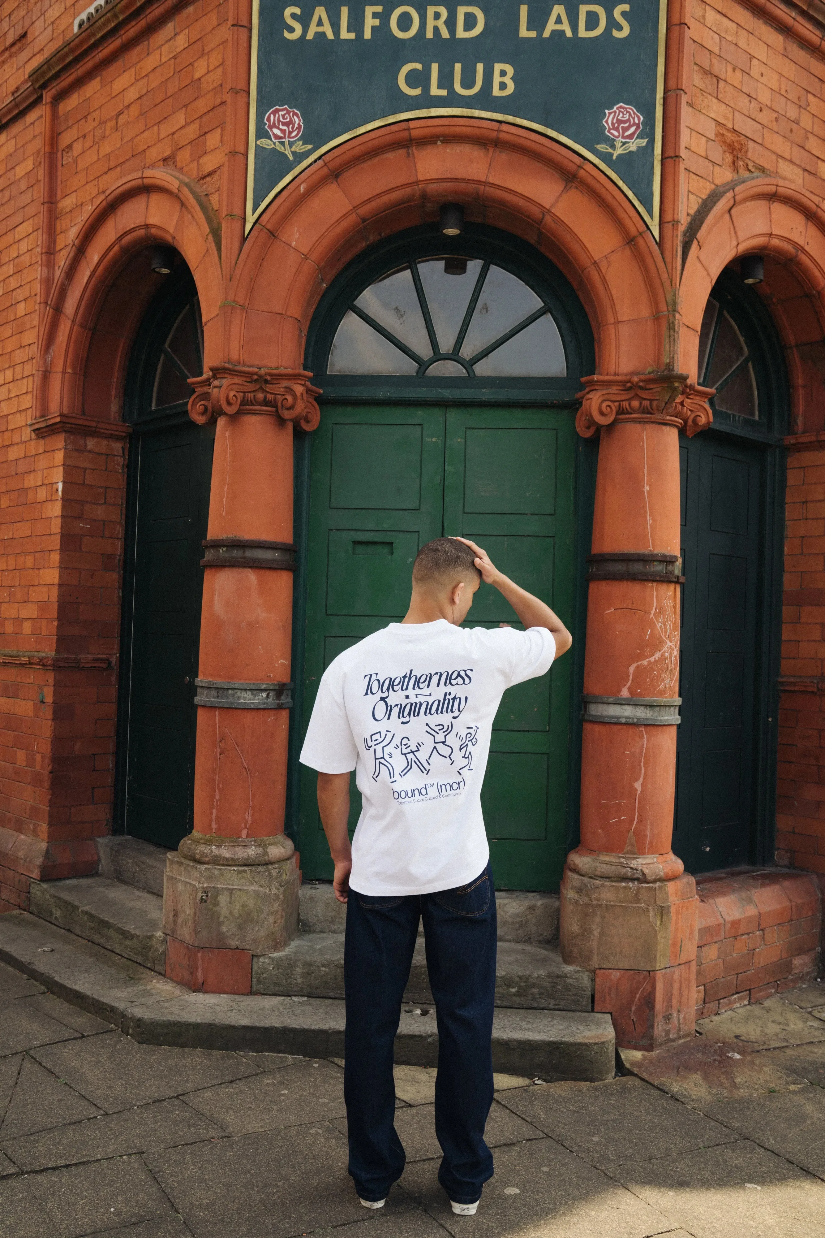 bound Dancing Tee - White
