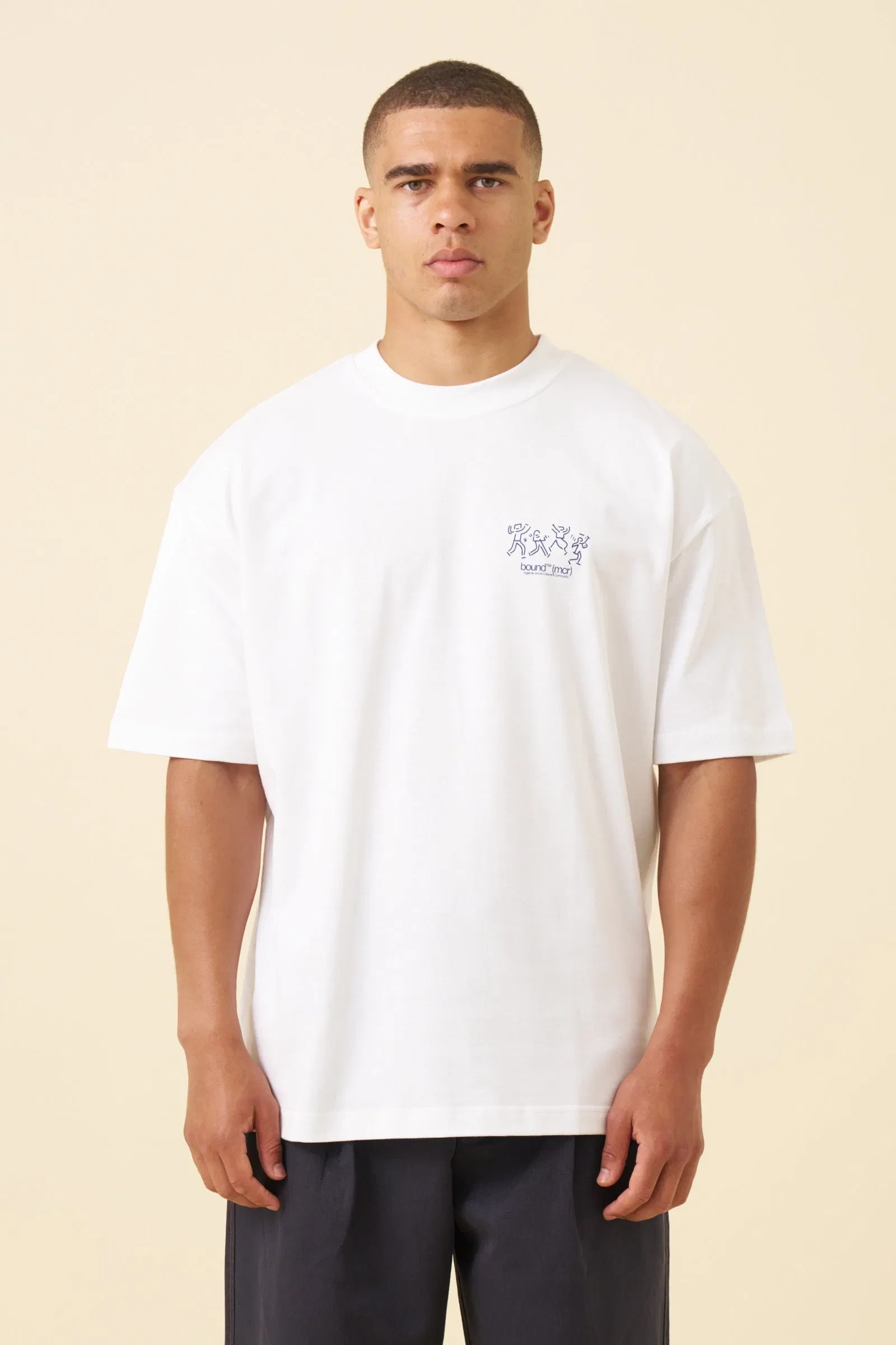 bound Dancing Tee - White