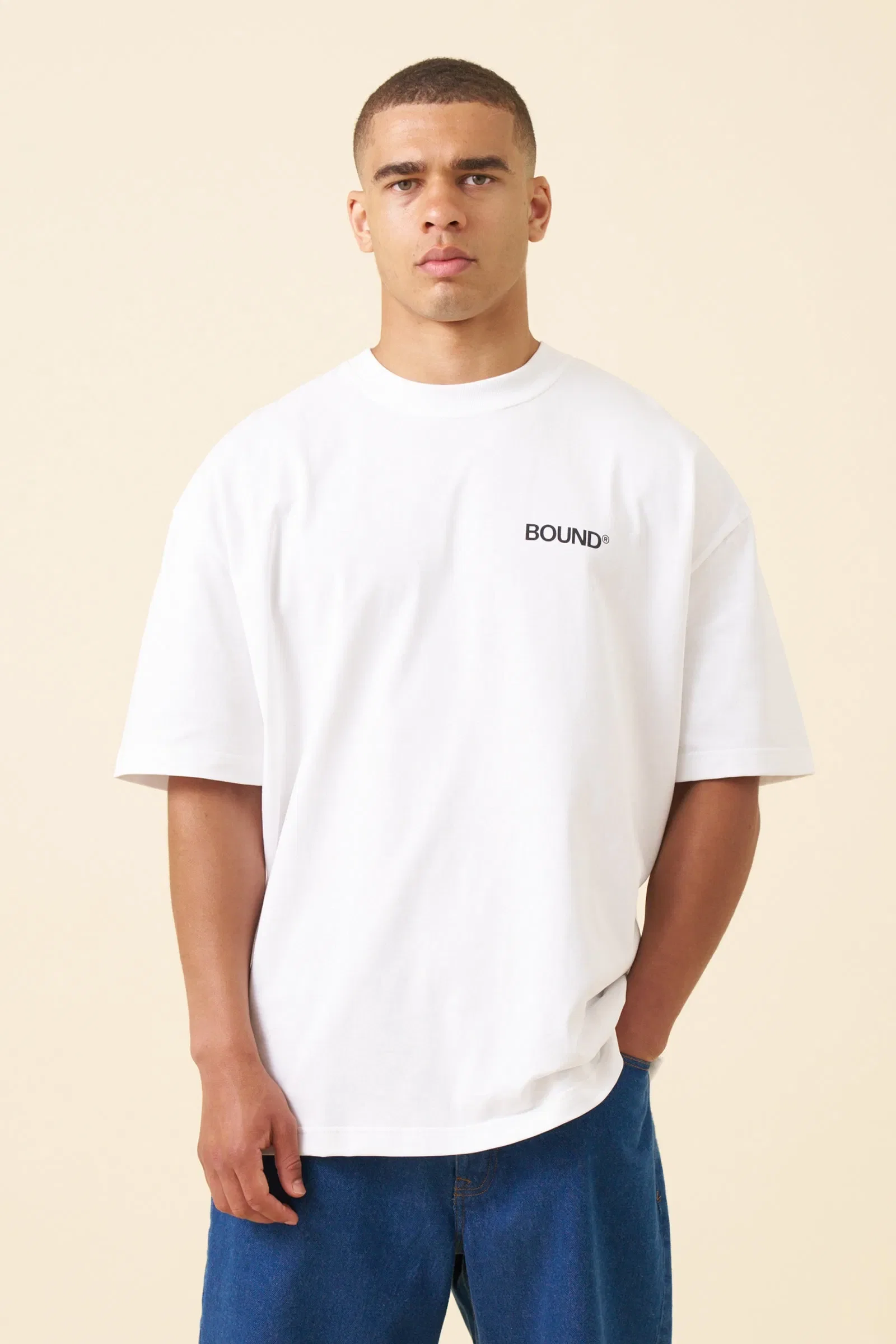 bound Buzzin' Tee - White