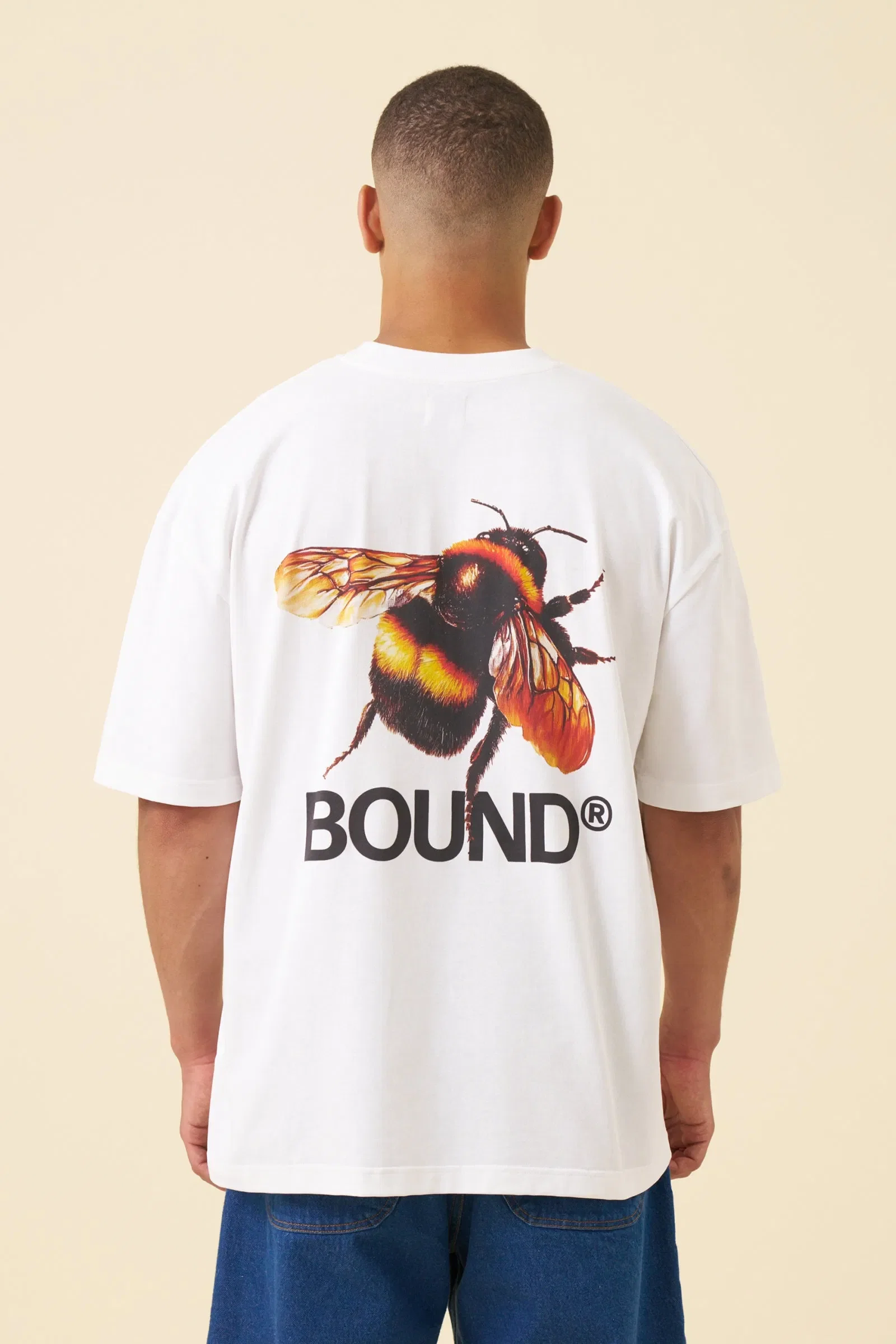 bound Buzzin' Tee - White