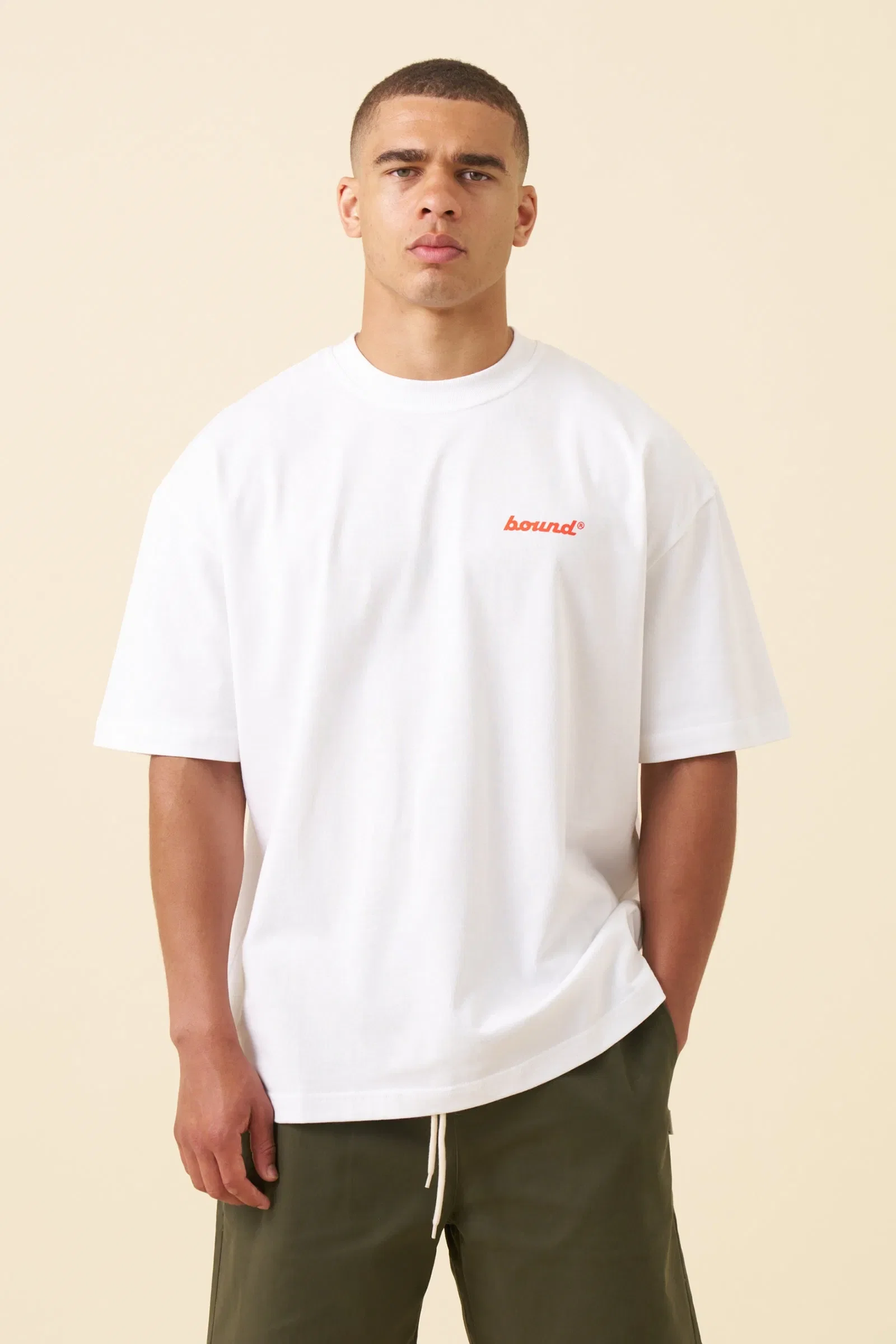 bound 'Top That' Tee - White