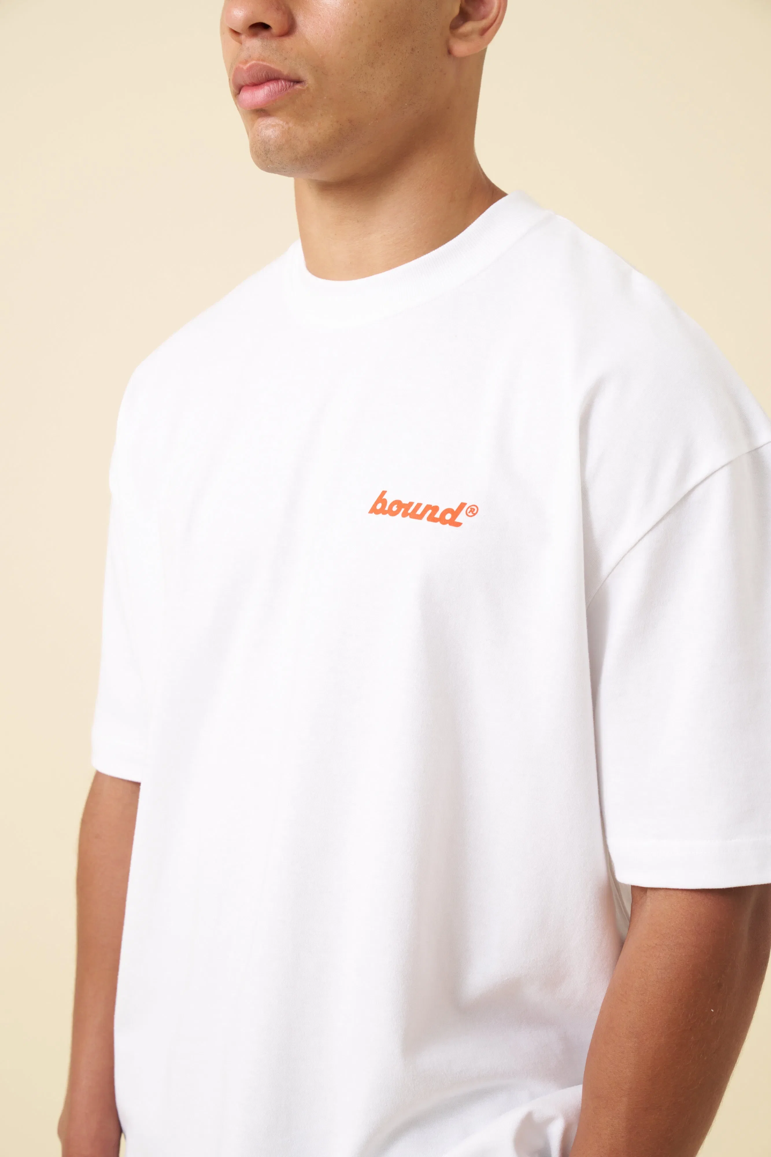 bound 'Top That' Tee - White