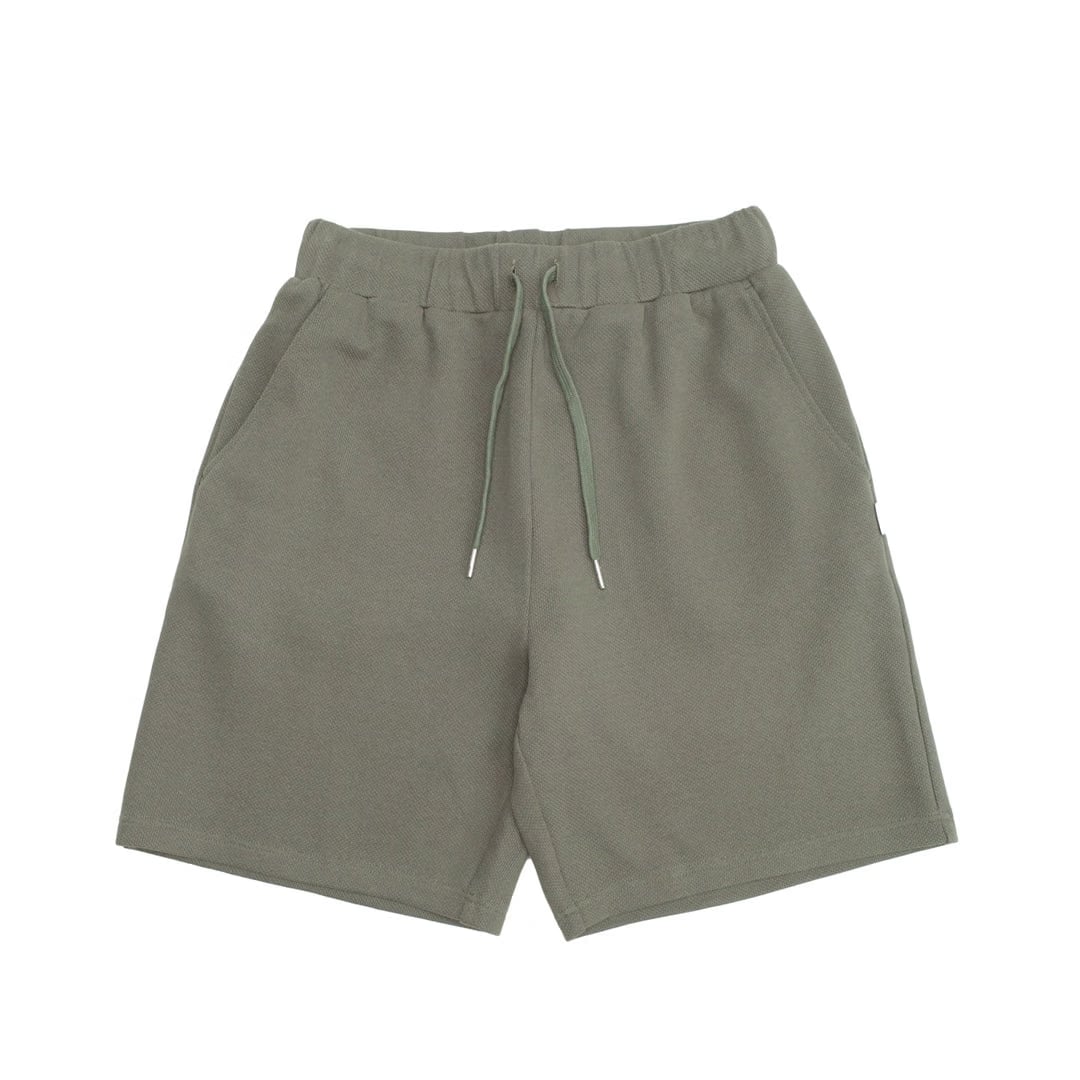 bound Pique Waffle Shorts - Sage