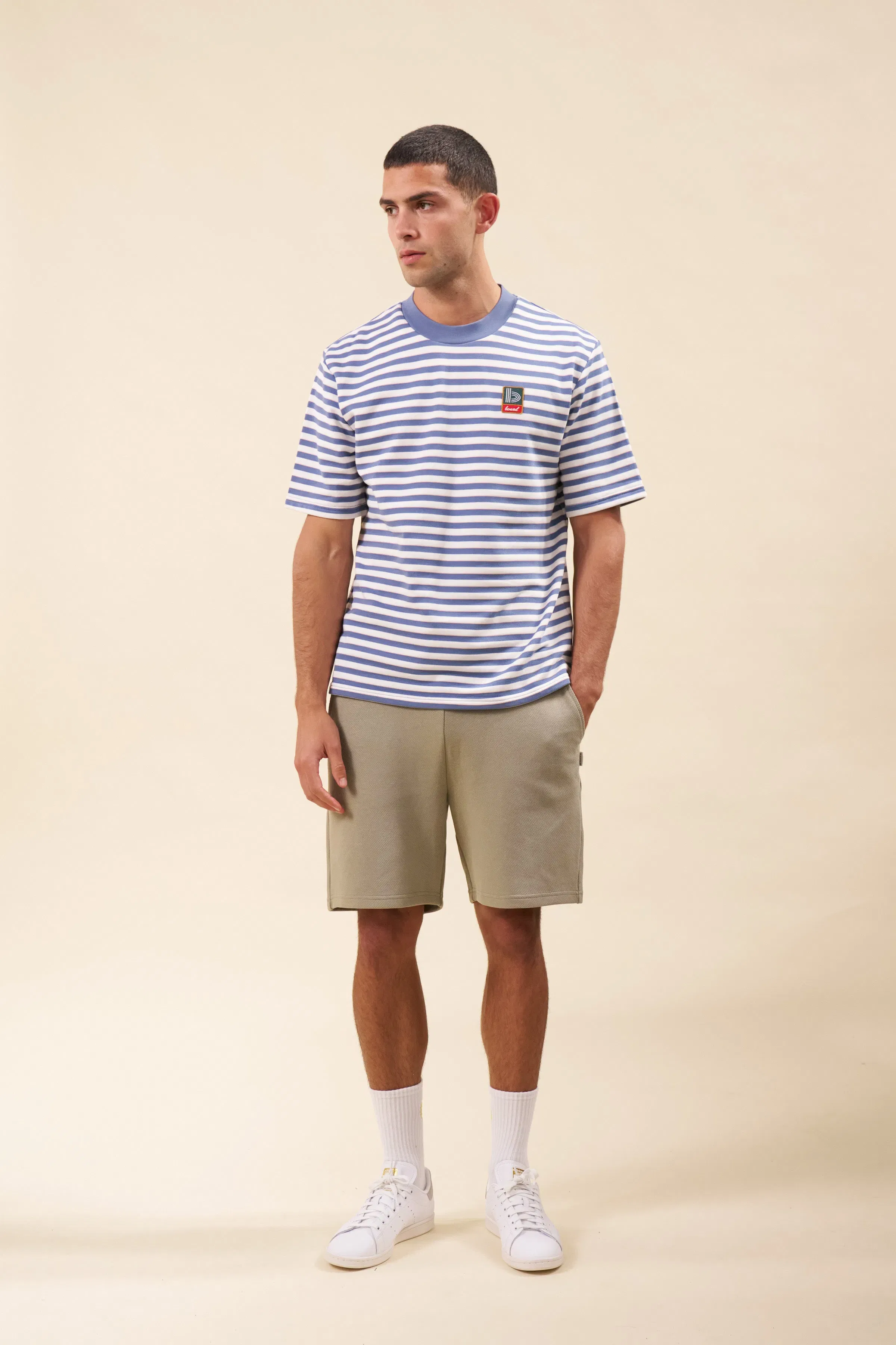 bound Pique Waffle Shorts - Sage