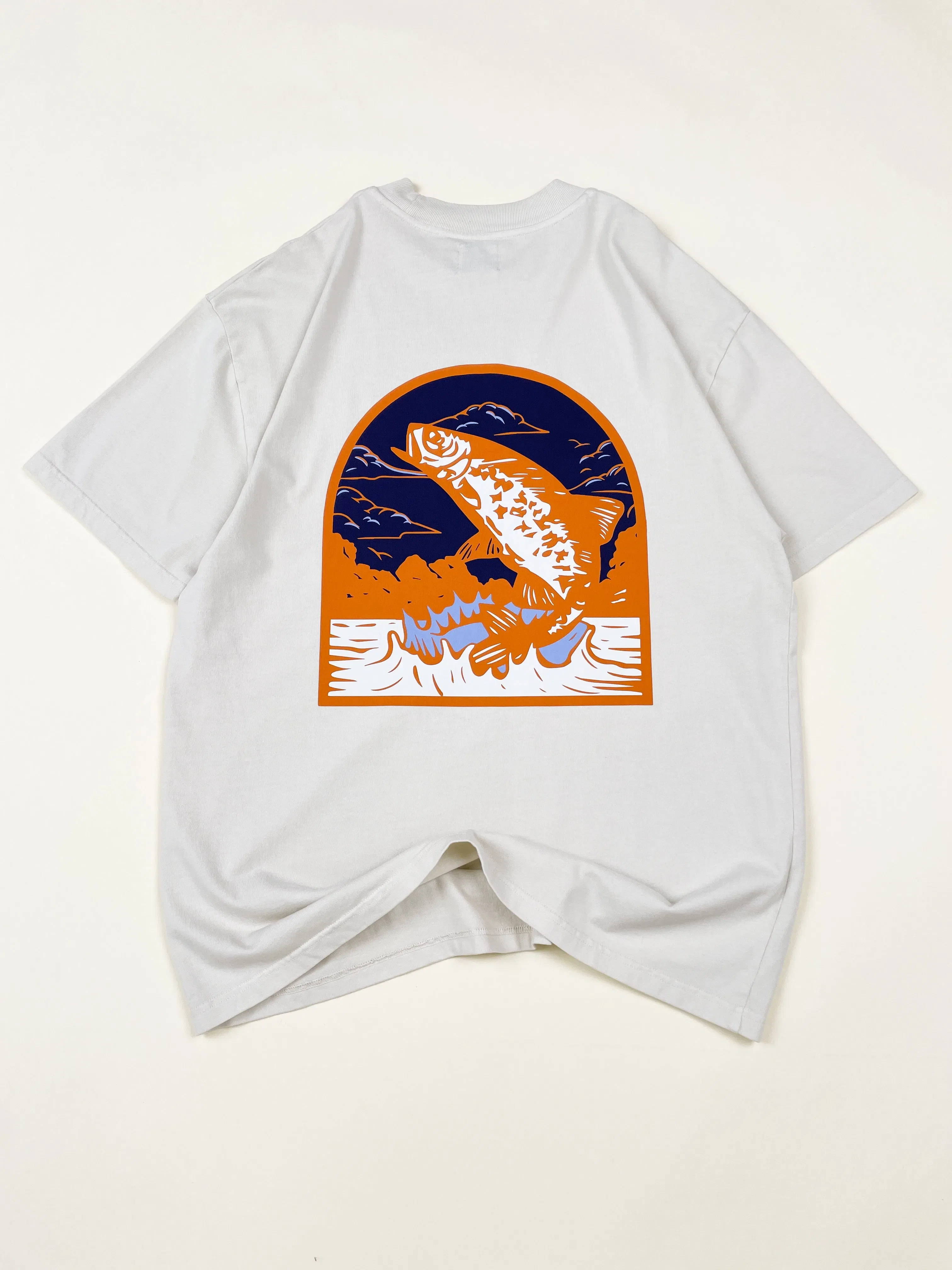 bound 'Marina Angling' Tee - Sand