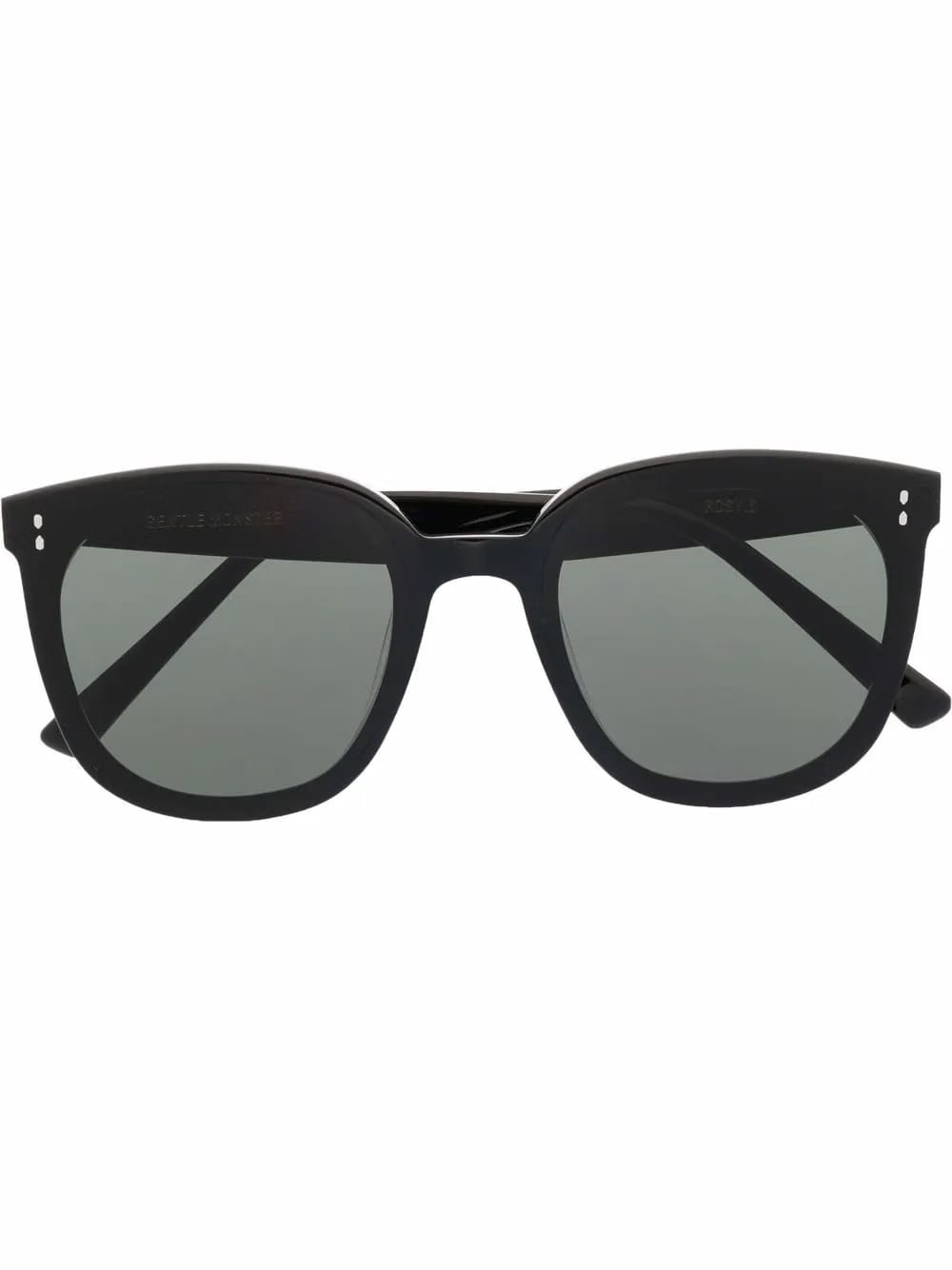 Rosy oversized round sunglasses