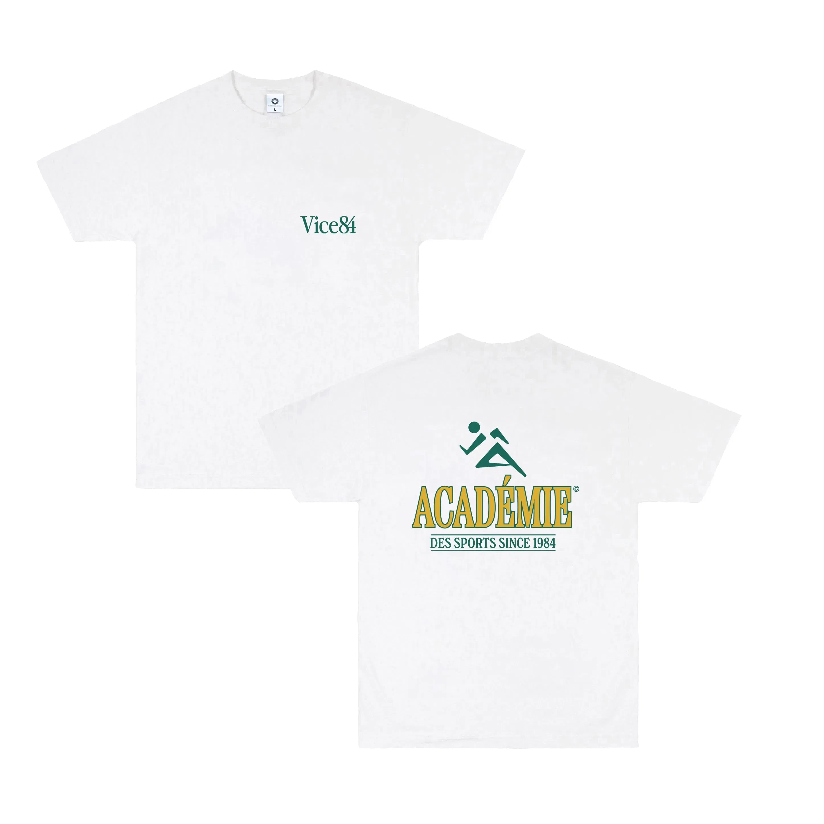 Vice 84 'Runner' Tee - White