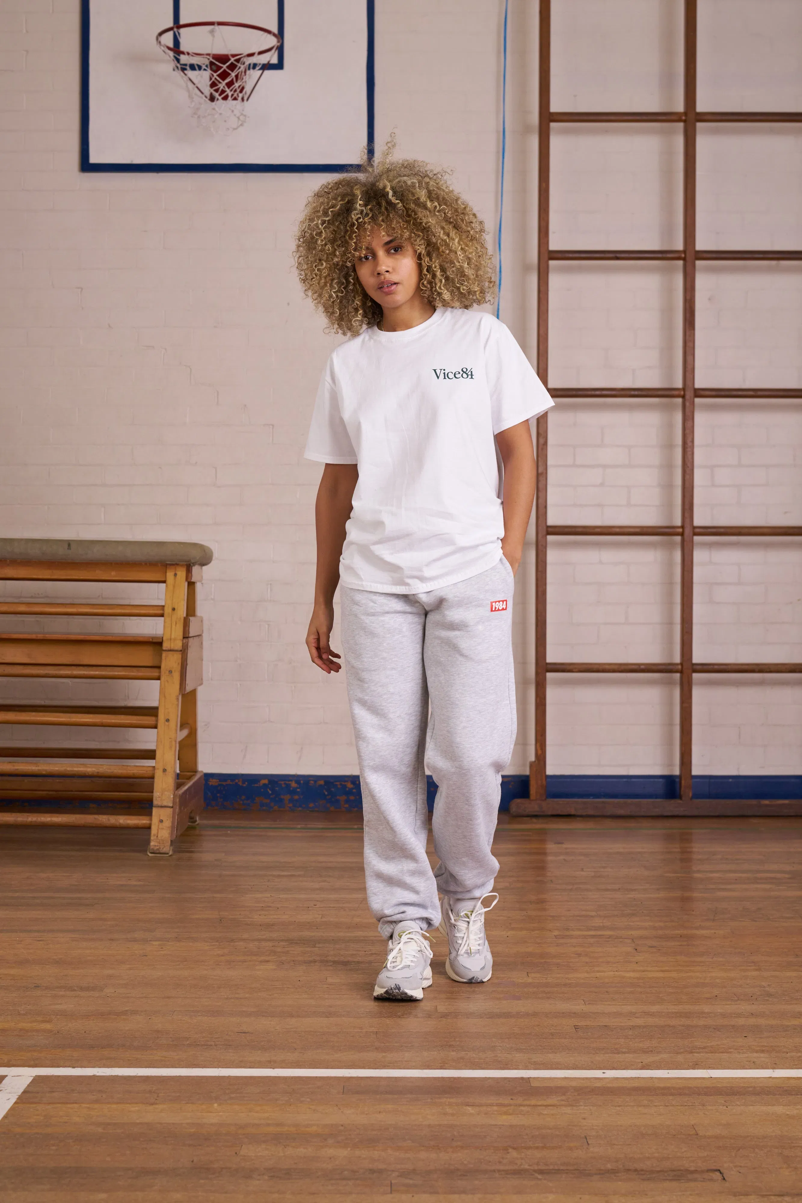 Vice 84 'Runner' Tee - White