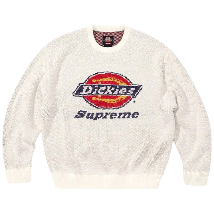 Supreme x Dickies Sweater White