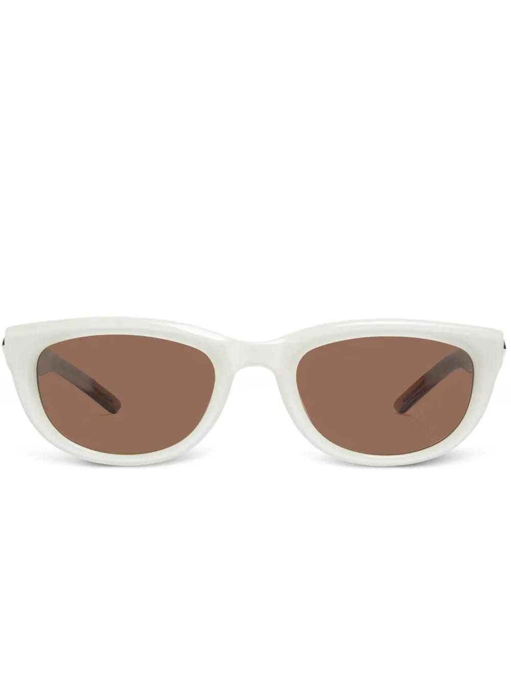 Monochrome cat-eye sunglasses