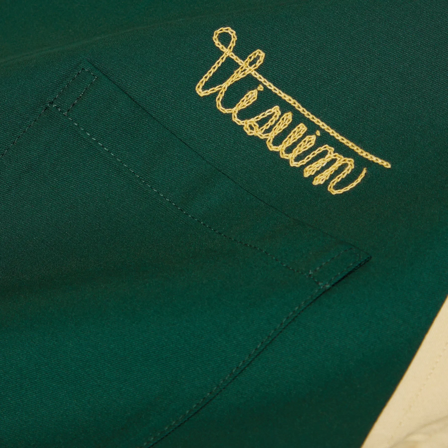 Visvim Douglas Short Sleeve Shirt (Green)
