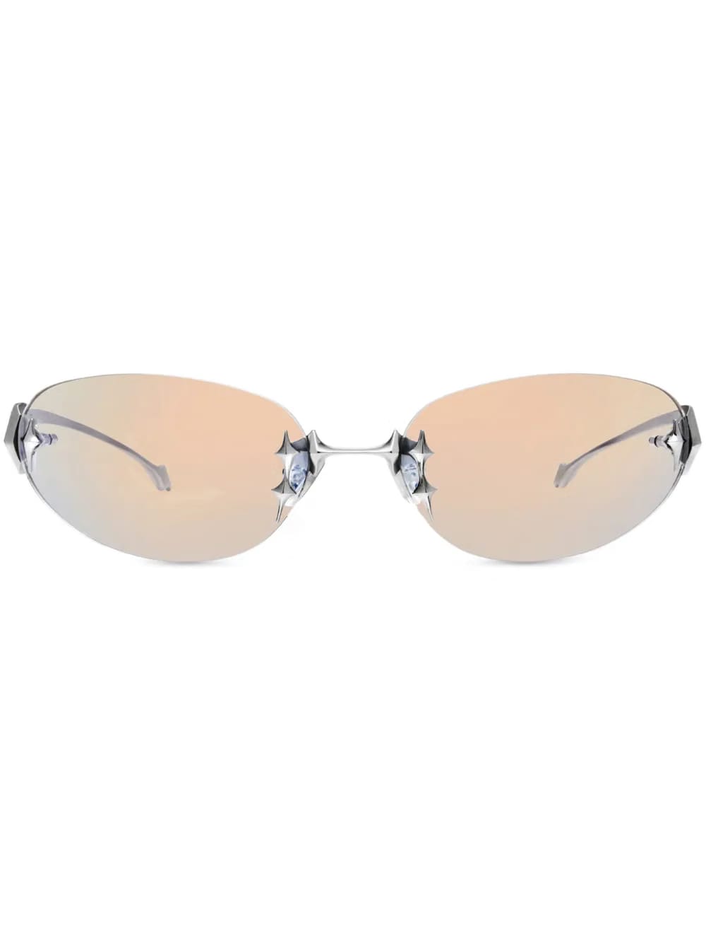 Tta oval-frame sunglasses