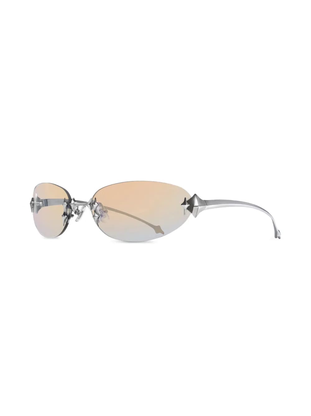 Tta oval-frame sunglasses