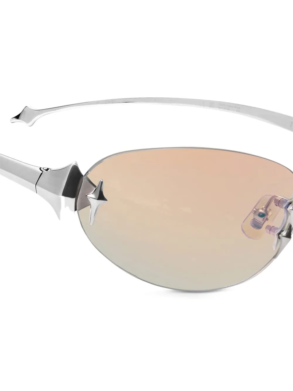 Tta oval-frame sunglasses