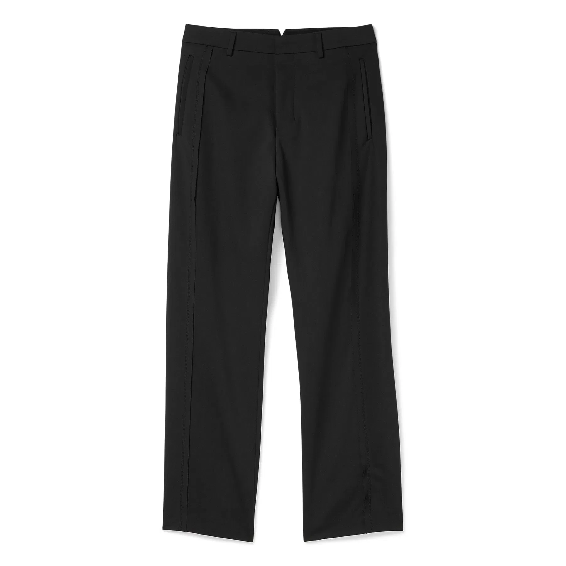 AMI Wool Elasticated Waist Pant (Anthracite)