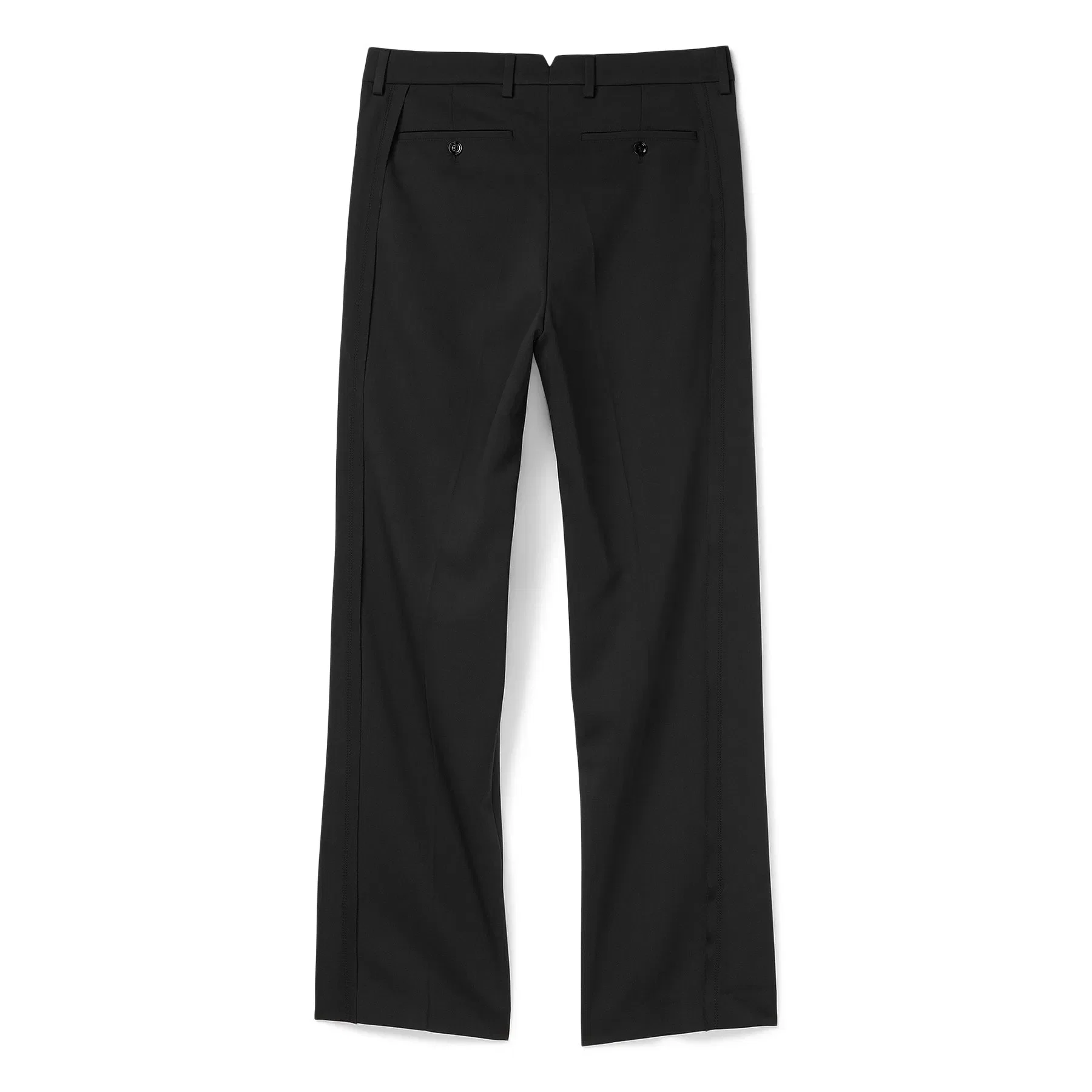 AMI Wool Elasticated Waist Pant (Anthracite)