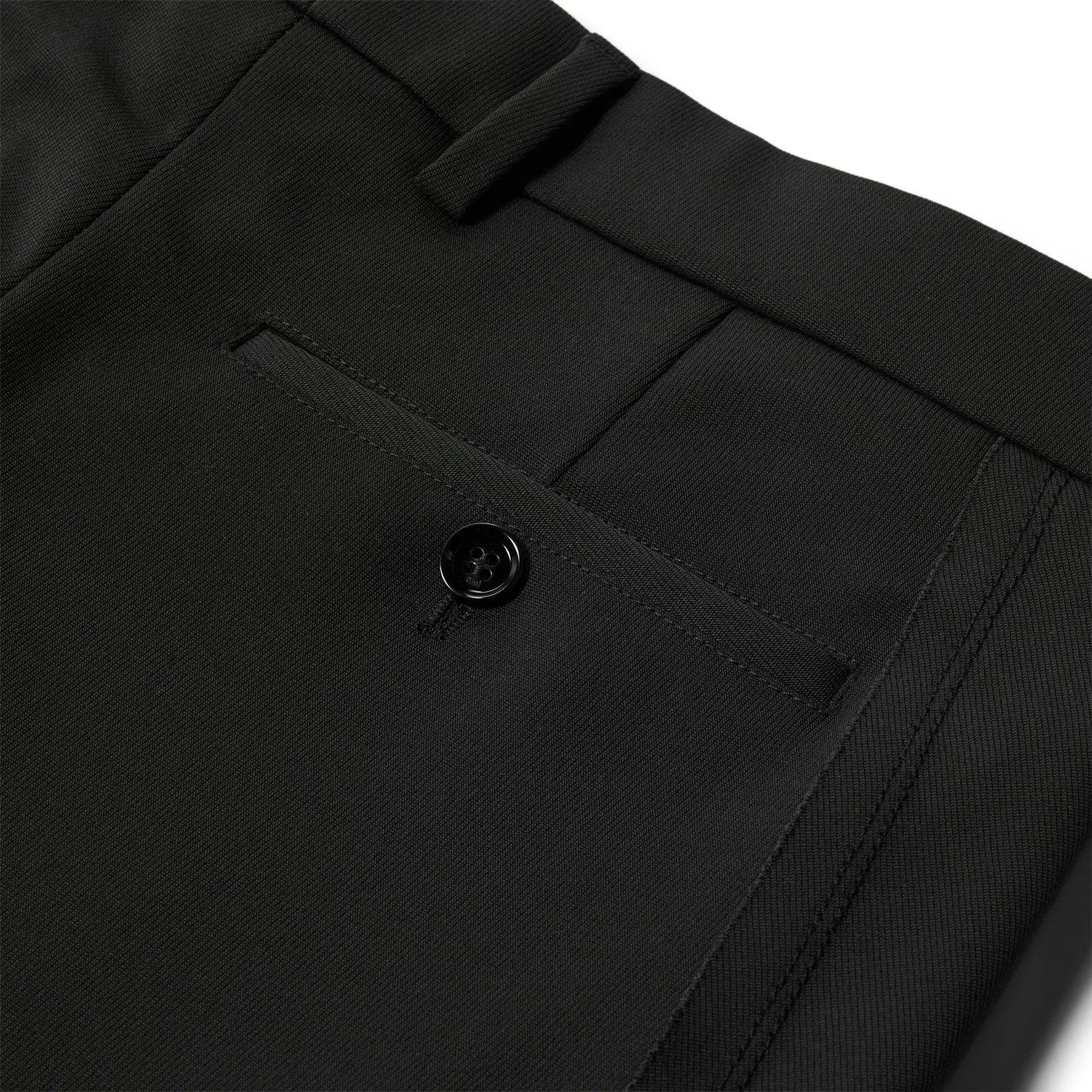 AMI Wool Elasticated Waist Pant (Anthracite)