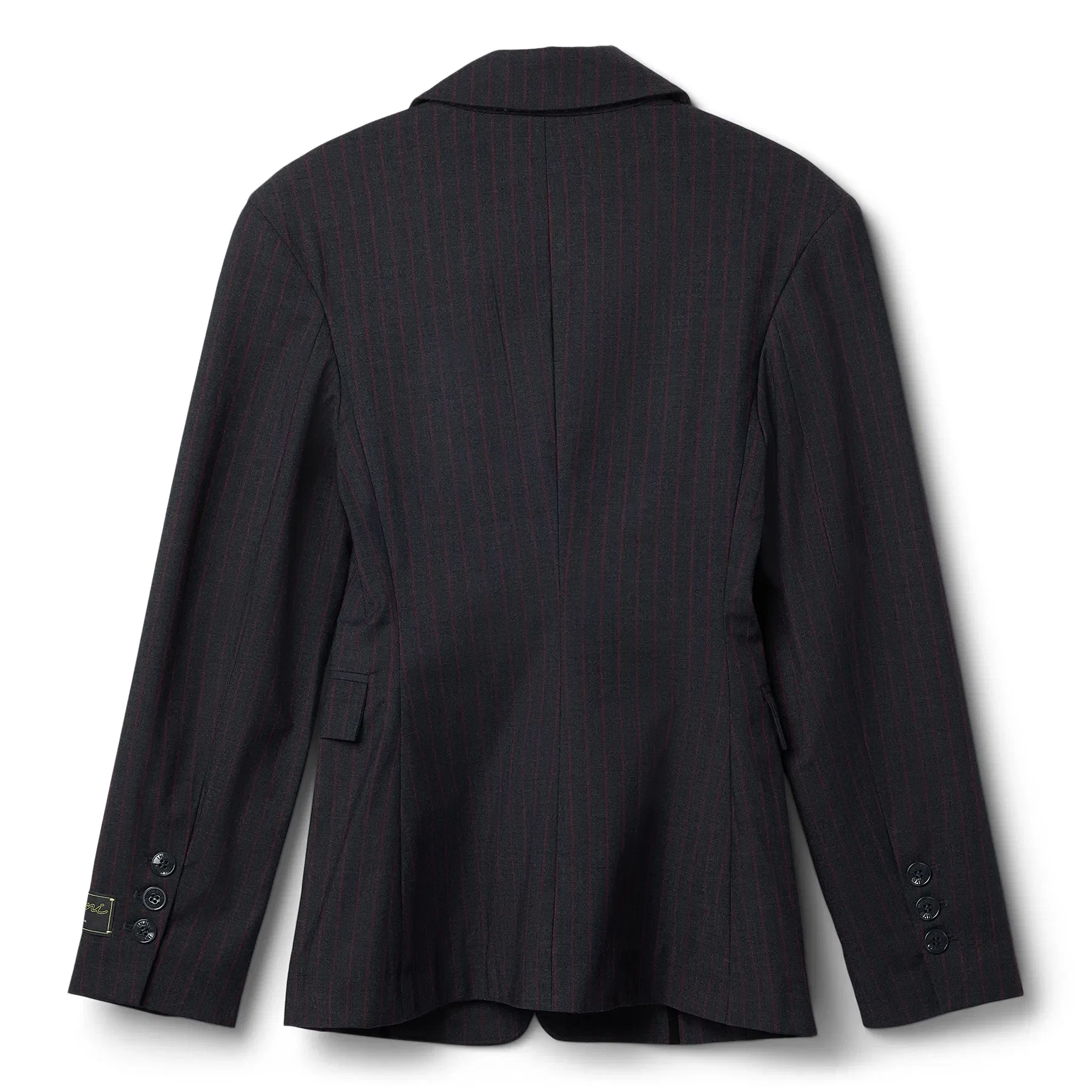 GANNI Stretch Stripe Blazer (Phantom)