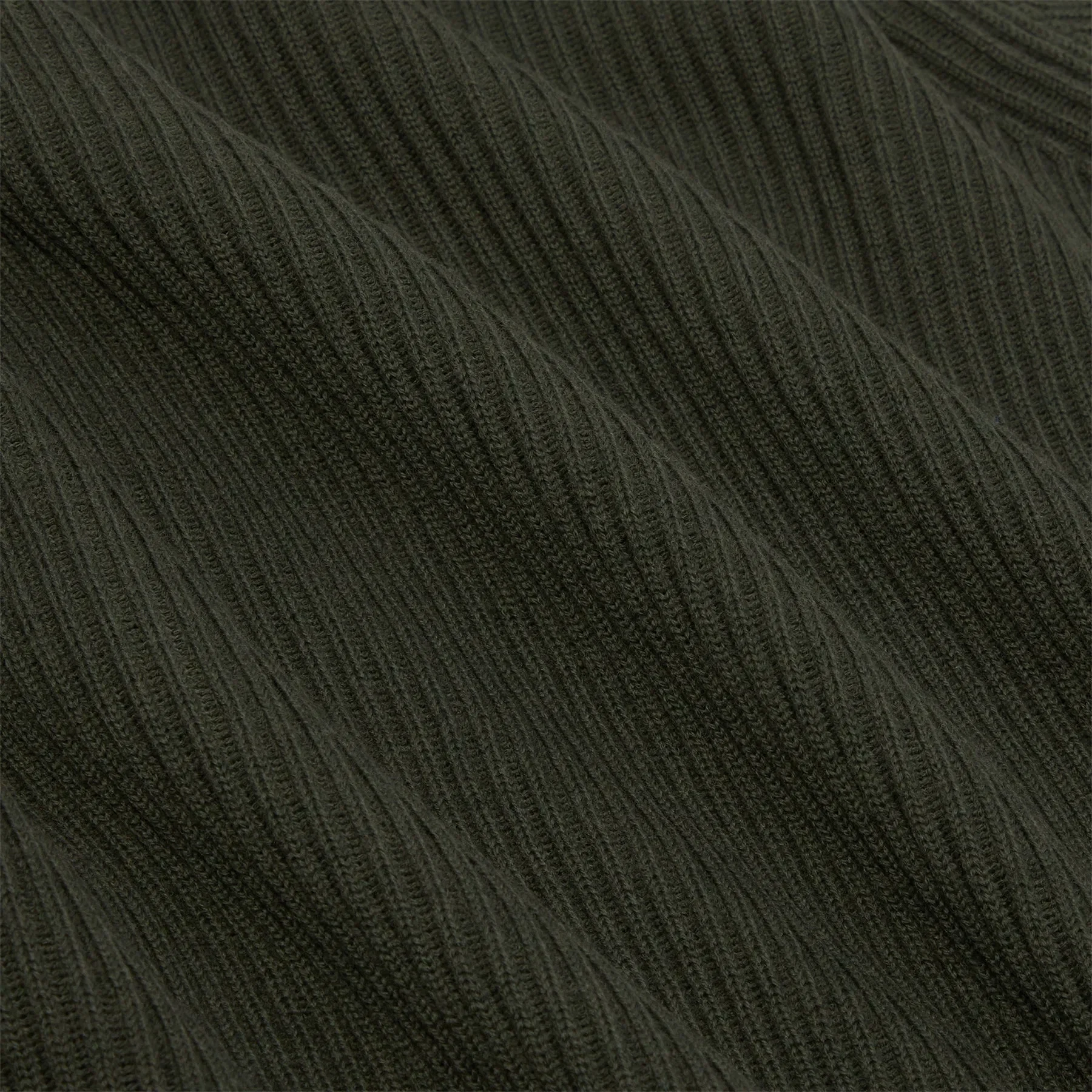 Stone Island Ribbed Crewneck Sweater (Military green)