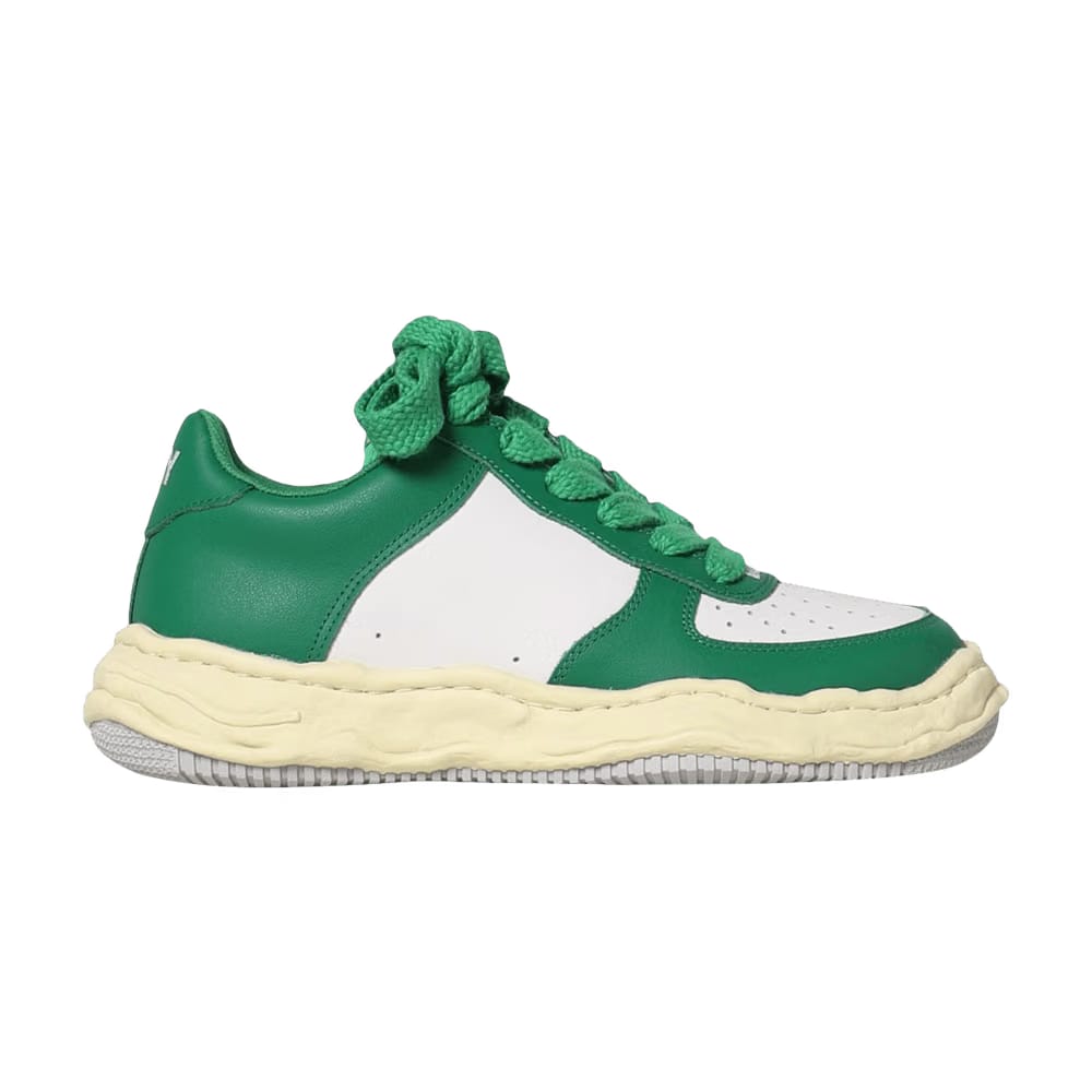 Maison Mihara Yasuhiro Wayne OG Sole Vintage Leather Low Green