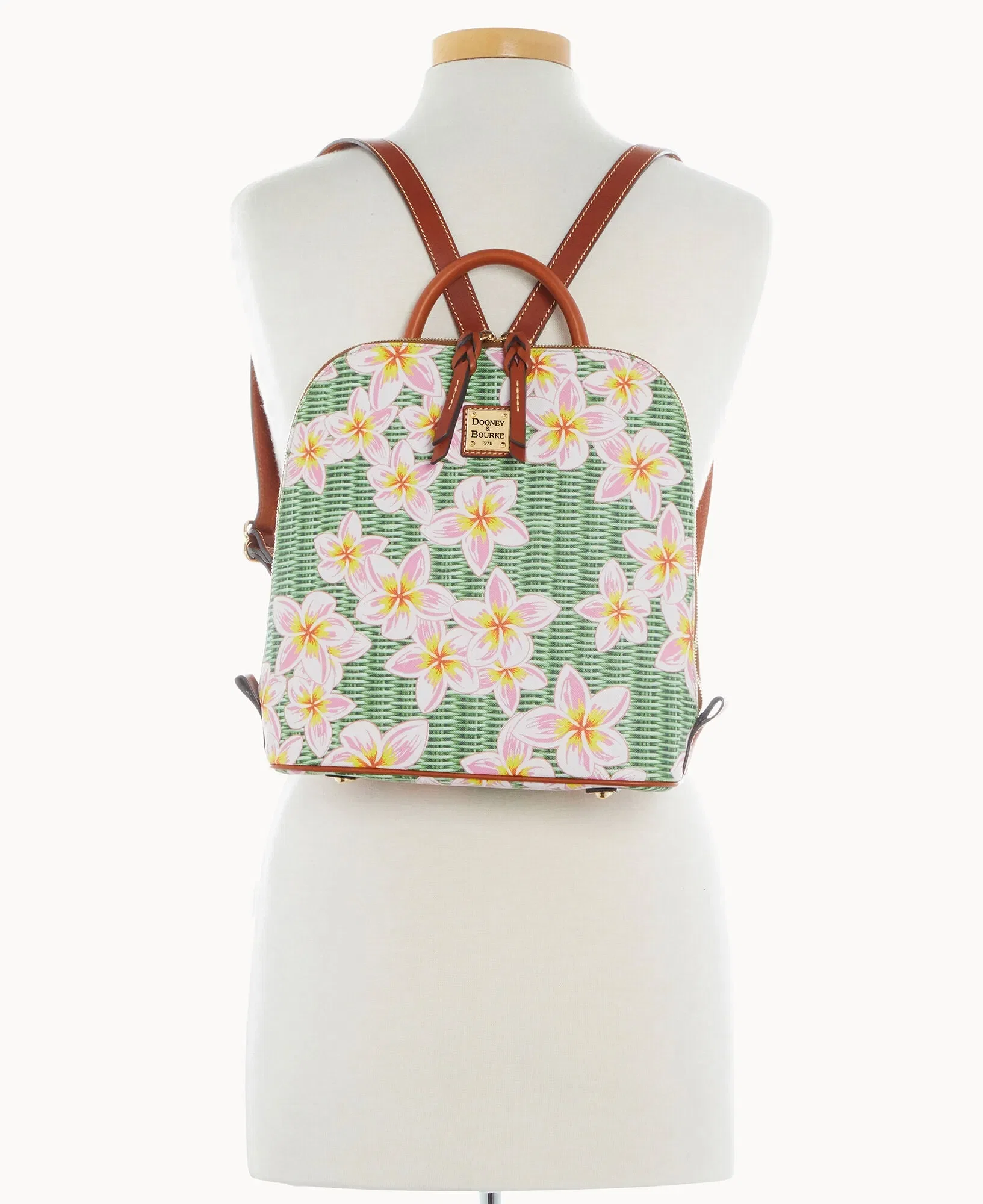 Dooney & Bourke Plumeria Zip Pod Backpack