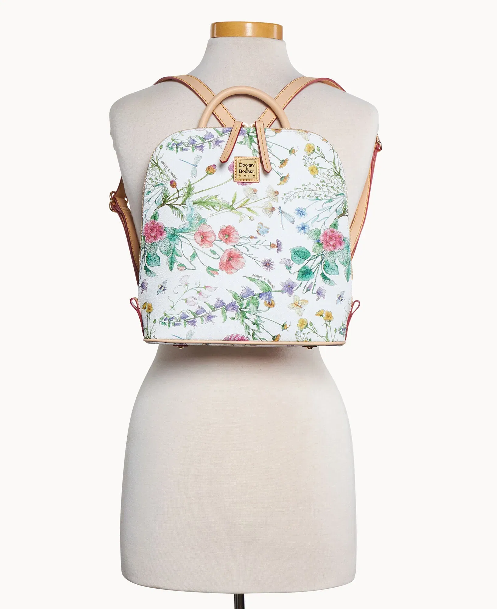 Dooney & Bourke Botanical Zip Pod Backpack