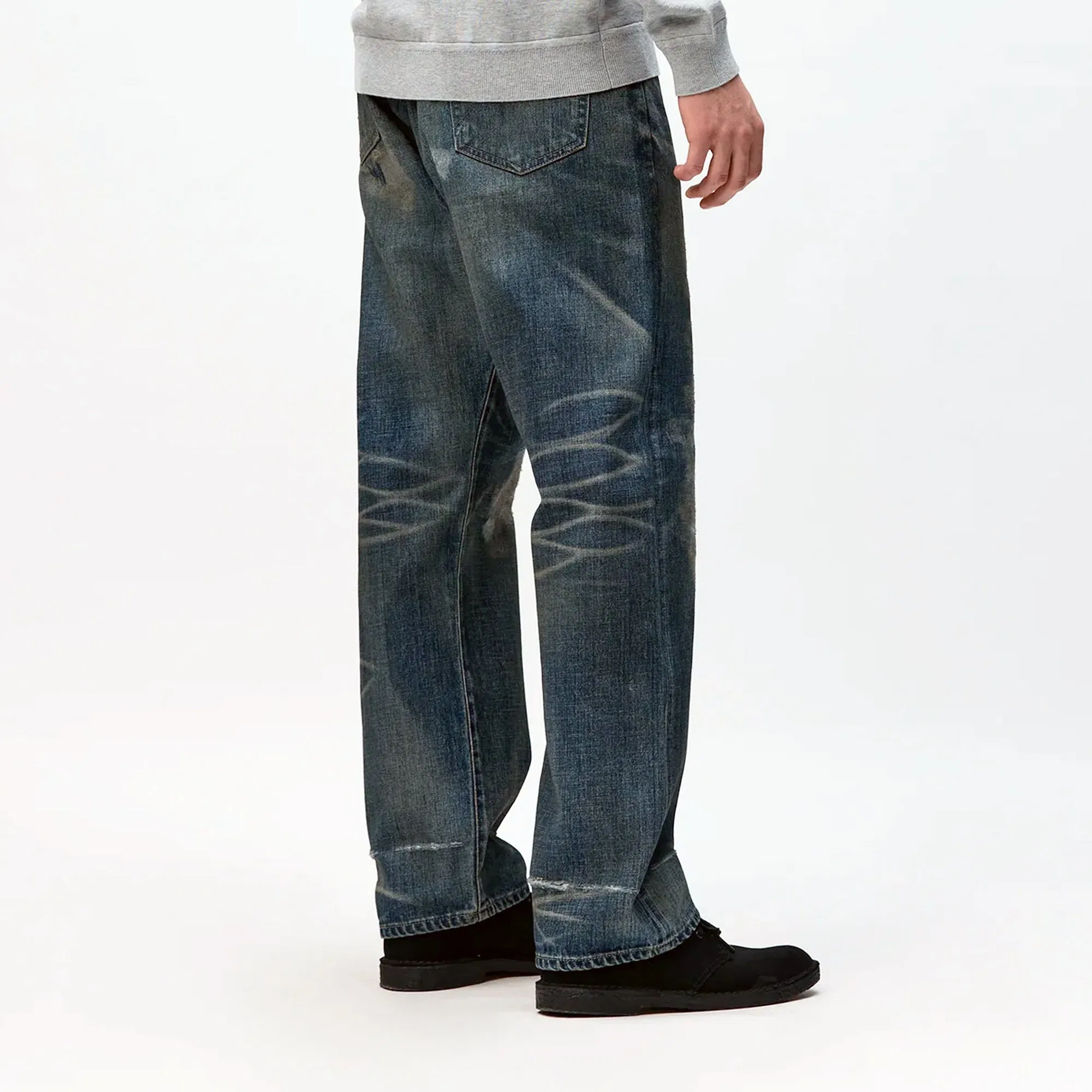 Neighborhood Mens Savage Denim Basic Pants
