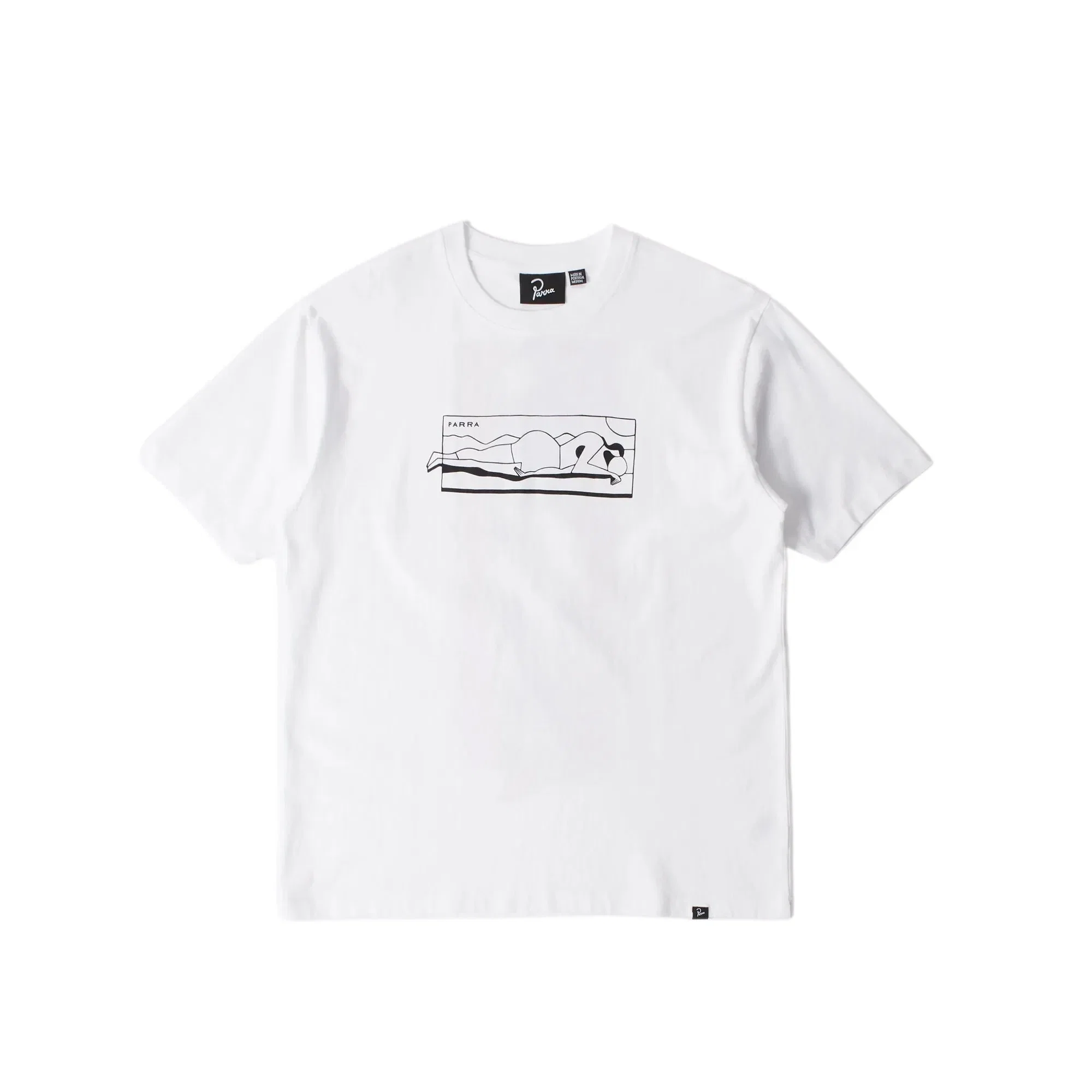 By Parra Mens Vertical Thoughts Tee