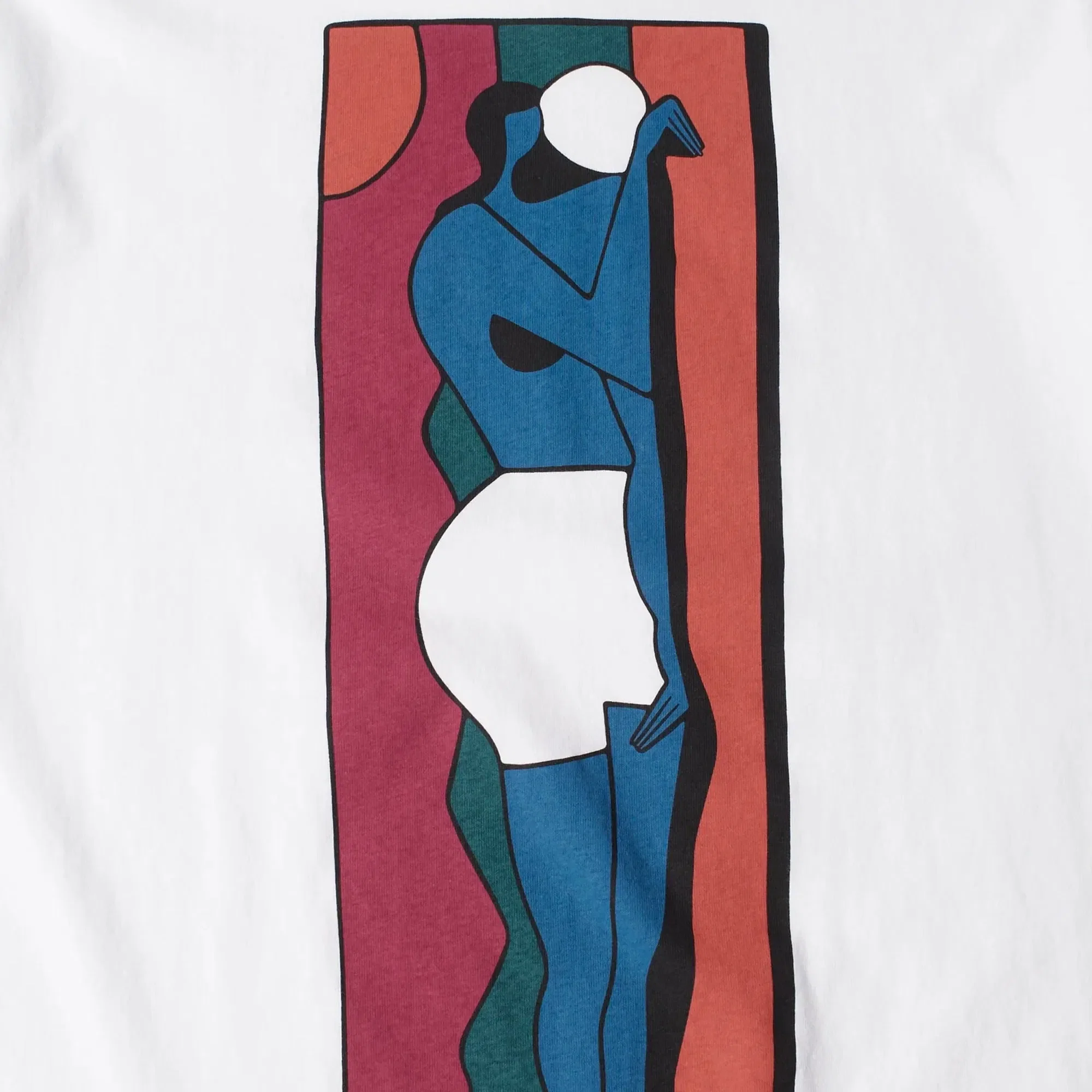 By Parra Mens Vertical Thoughts Tee