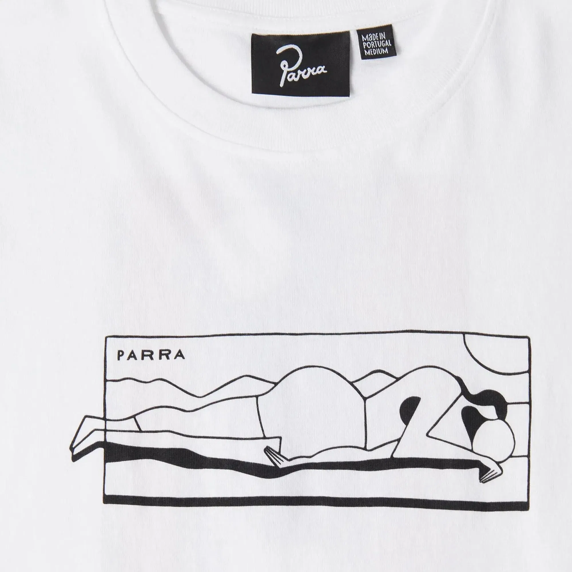 By Parra Mens Vertical Thoughts Tee