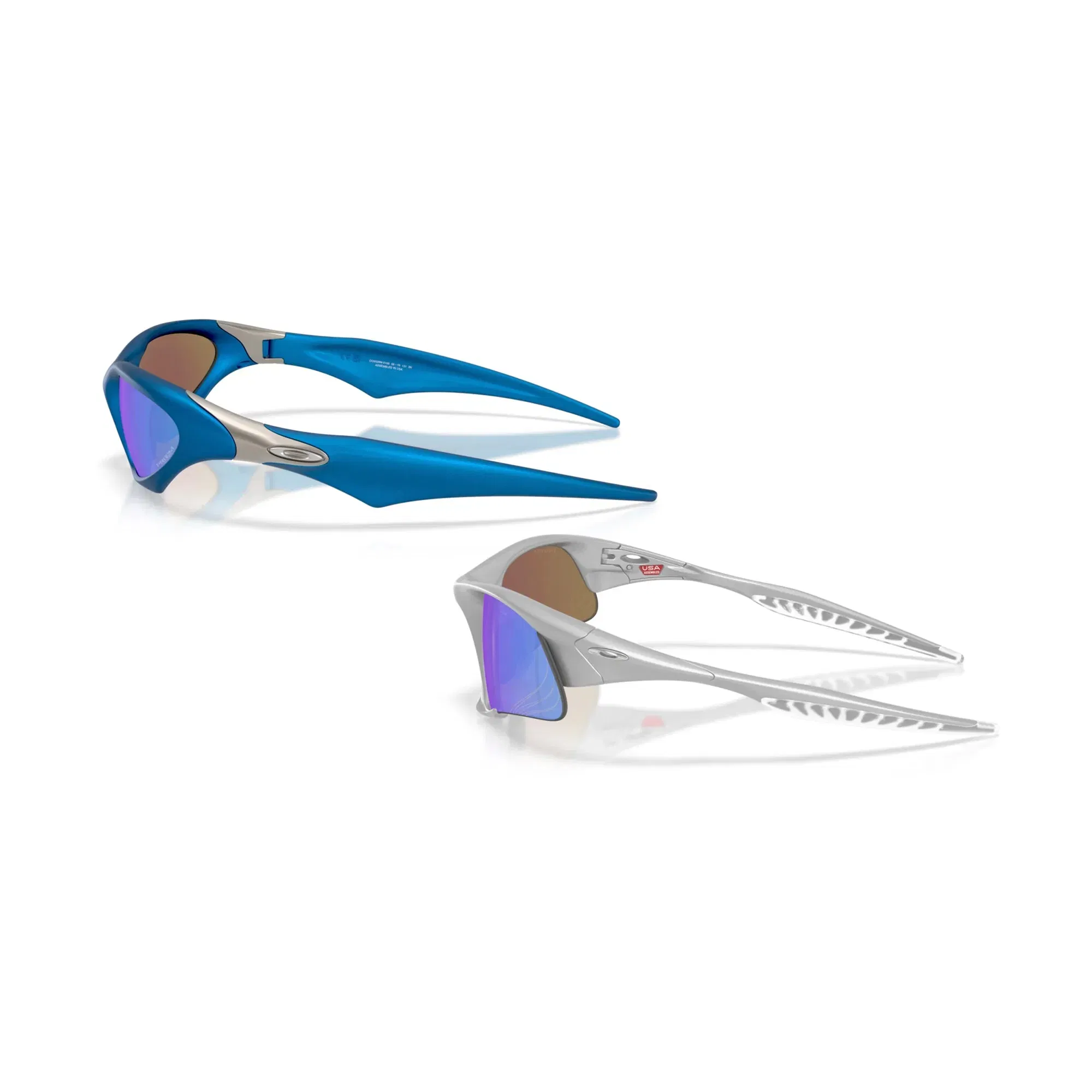 Oakley Scar/Suture Jacket Electric Blue 2K/X Silver Sunglasses