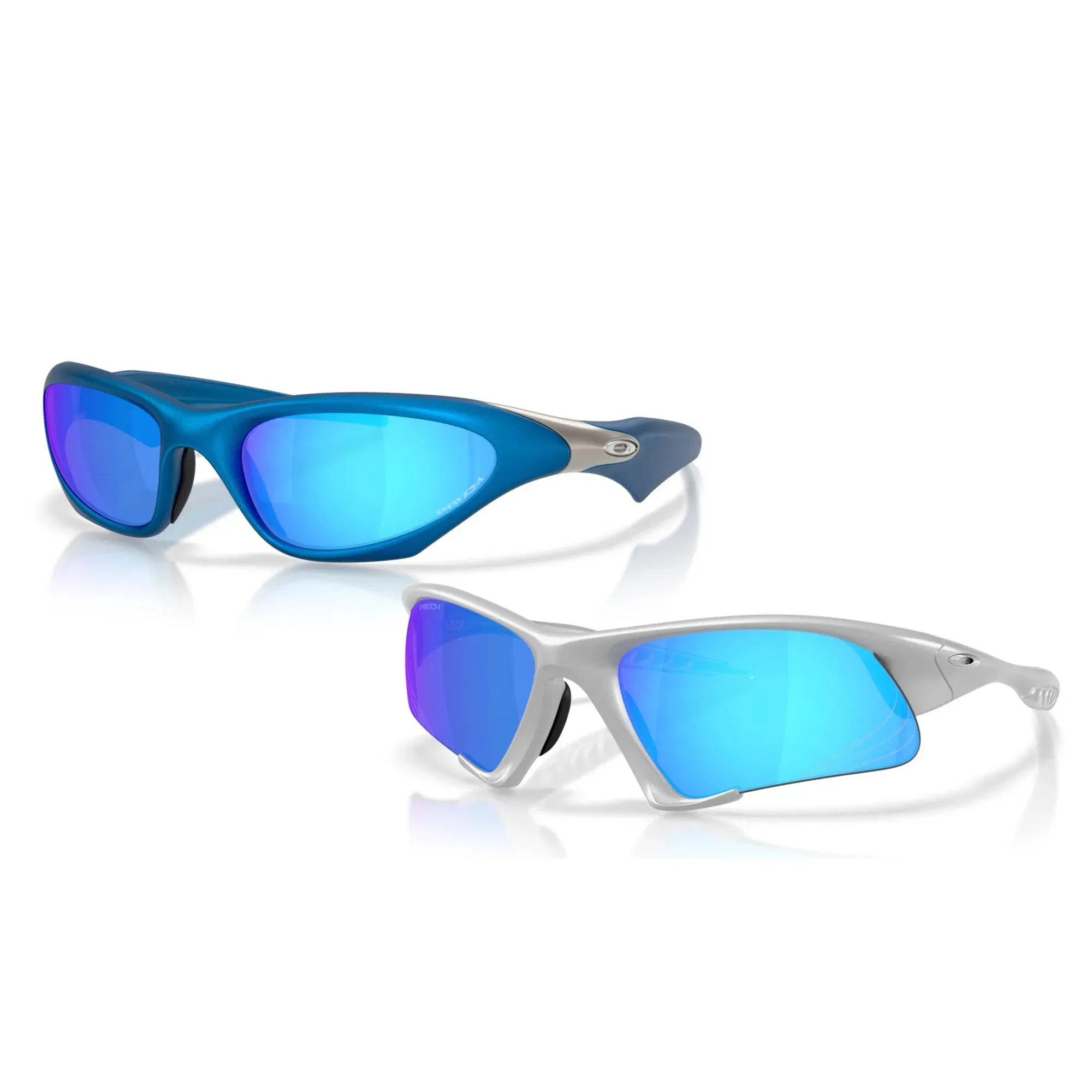 Oakley Scar/Suture Jacket Electric Blue 2K/X Silver Sunglasses