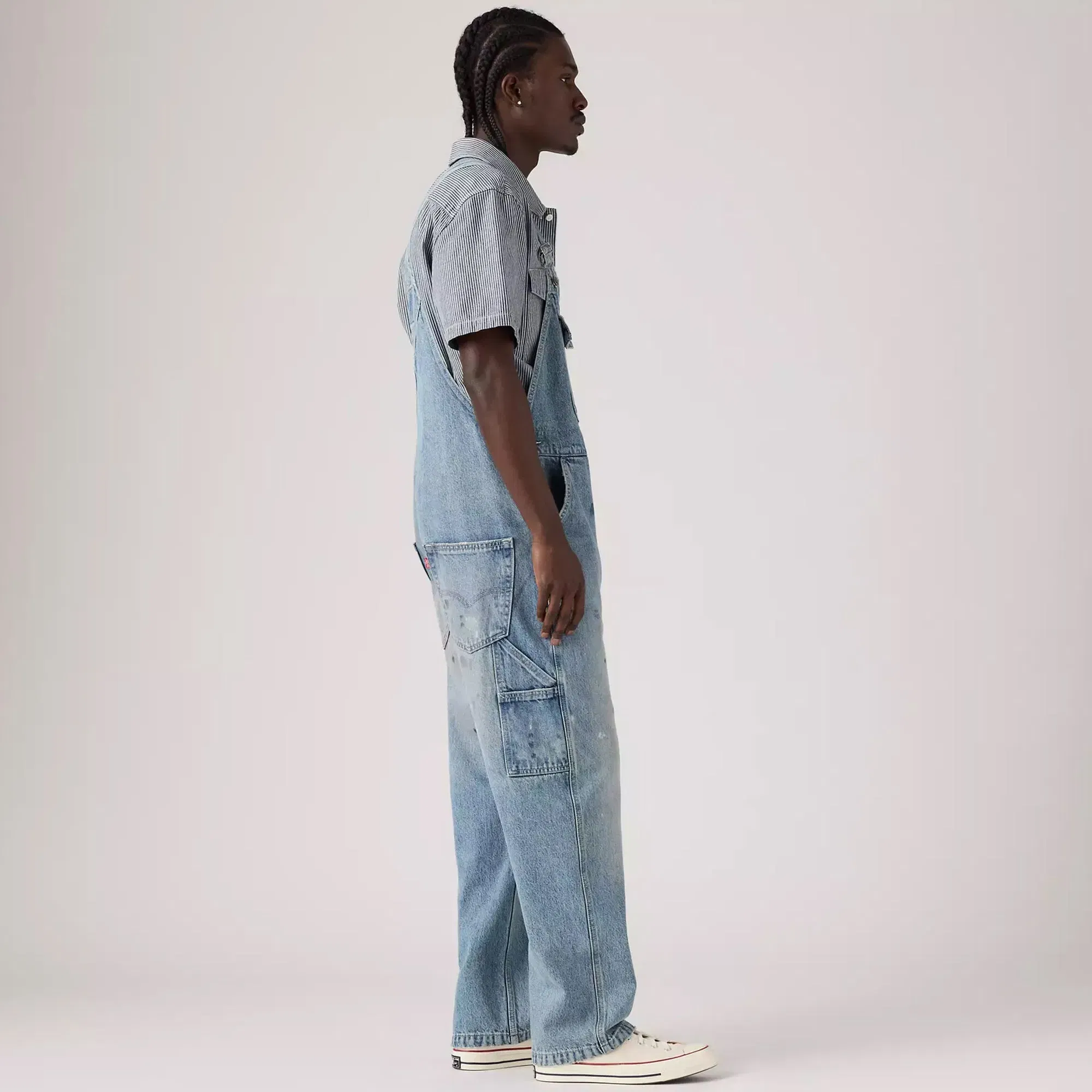 Levi's Mens Loose Overalls Diving Ducks DX Long Botton Pants