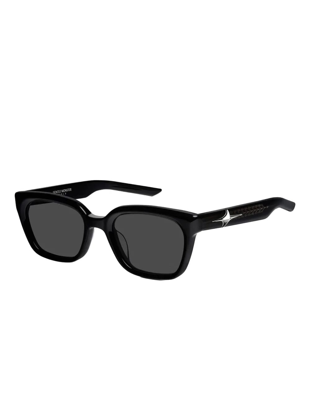 Hesse 01 square-frame star-detail sunglasses