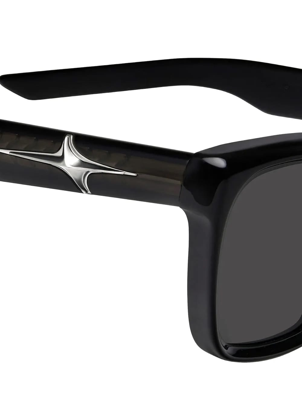 Hesse 01 square-frame star-detail sunglasses