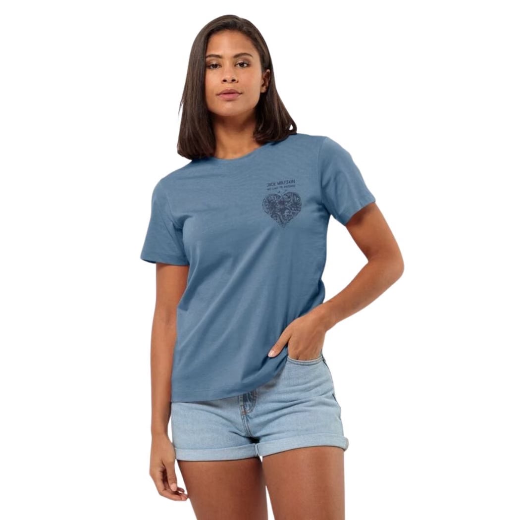 jack wolfskin Discover Heart Women's Tee