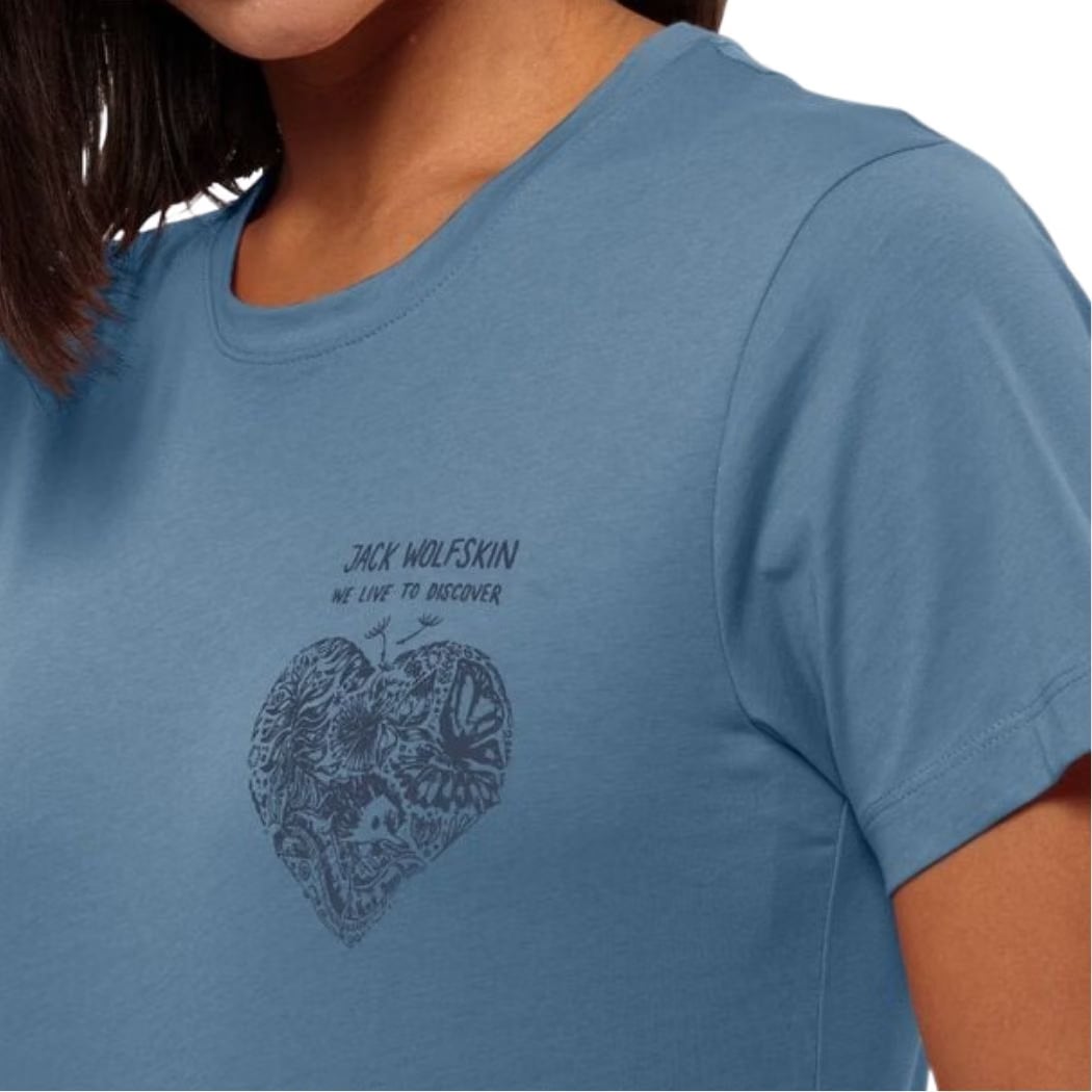 jack wolfskin Discover Heart Women's Tee