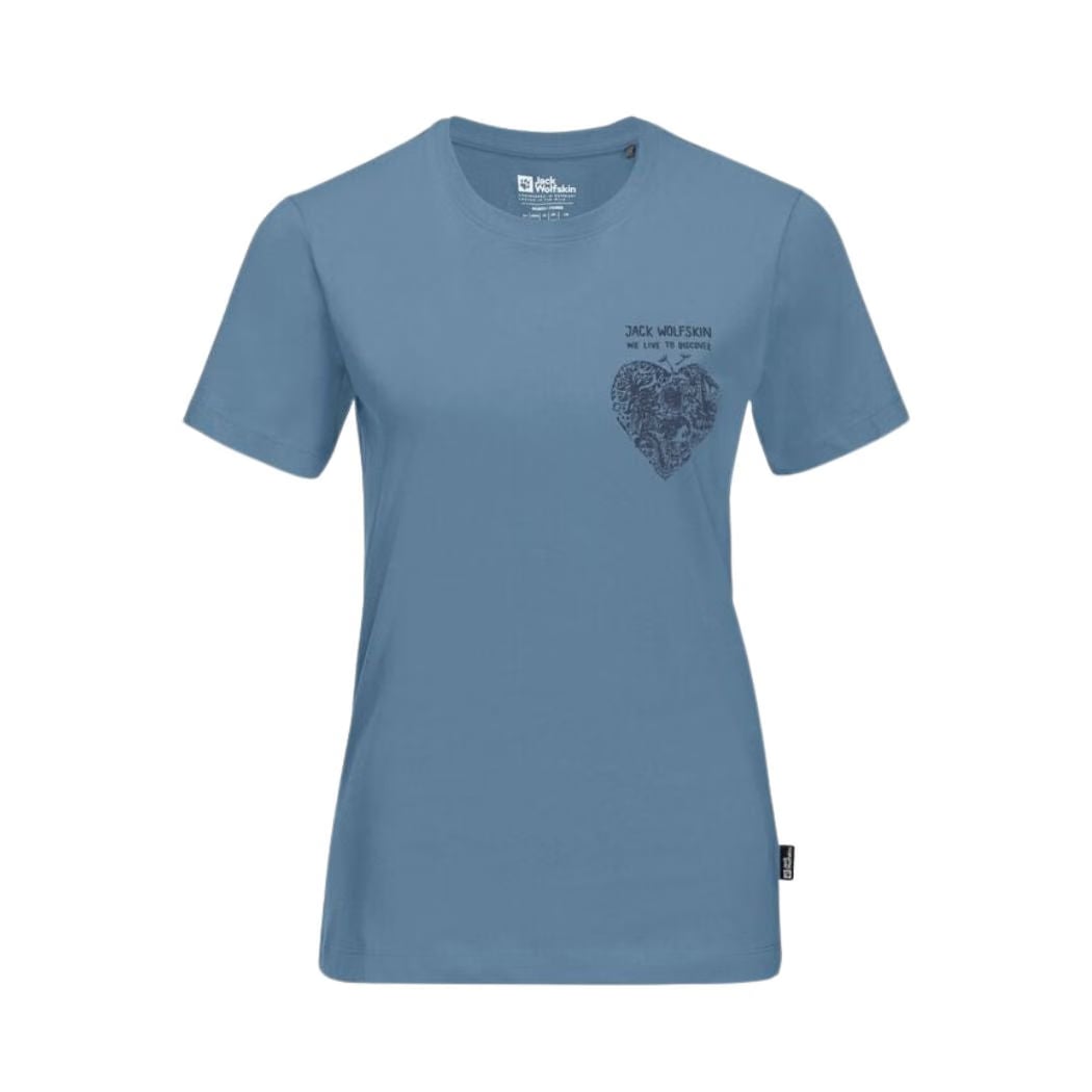 jack wolfskin Discover Heart Women's Tee