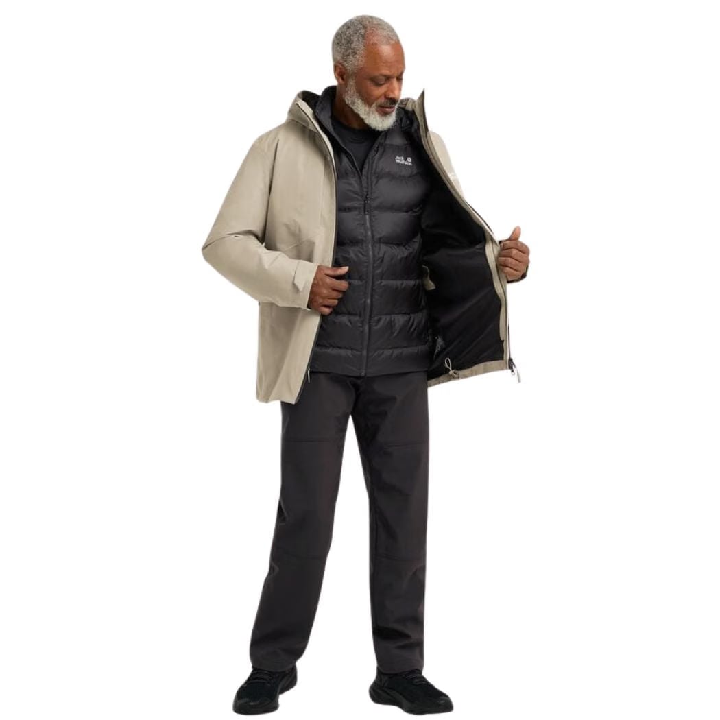 jack wolfskin Icecape 3IN1 Down RDS Men's Jacket