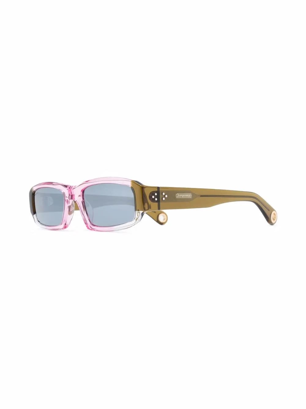 thin square frame sunglasses