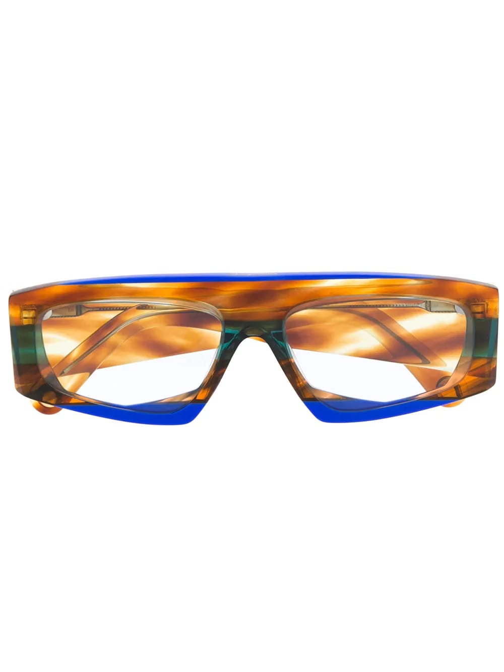 Yauco rectangular-frame sunglasses