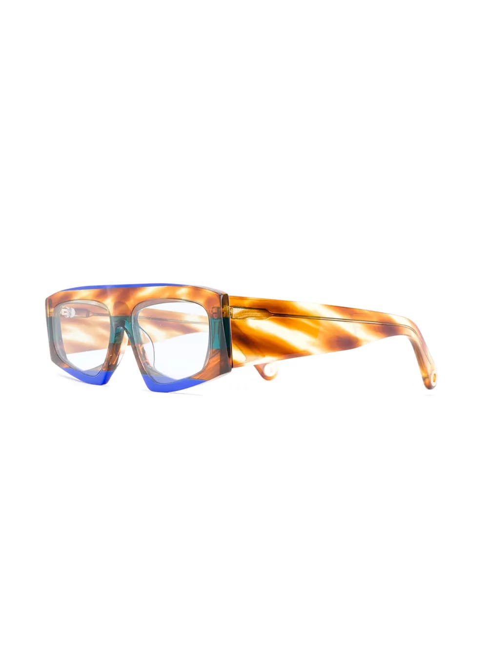 Yauco rectangular-frame sunglasses