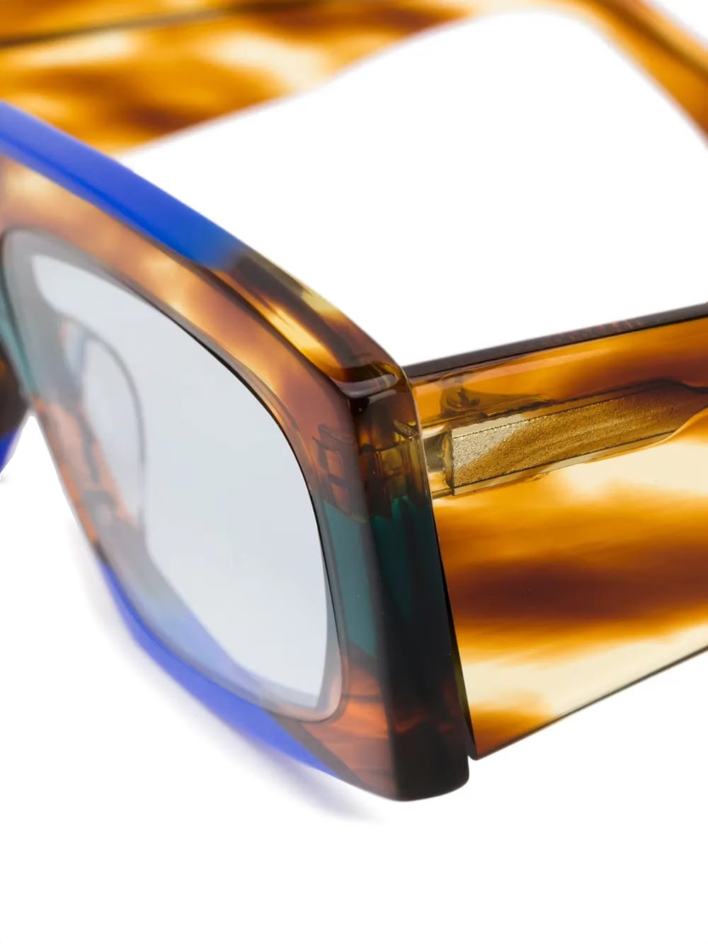Yauco rectangular-frame sunglasses