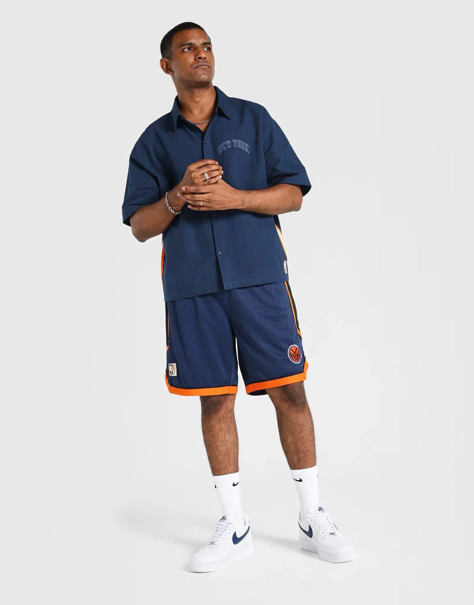 Mitchell & Ness New York Knicks Mesh Shorts