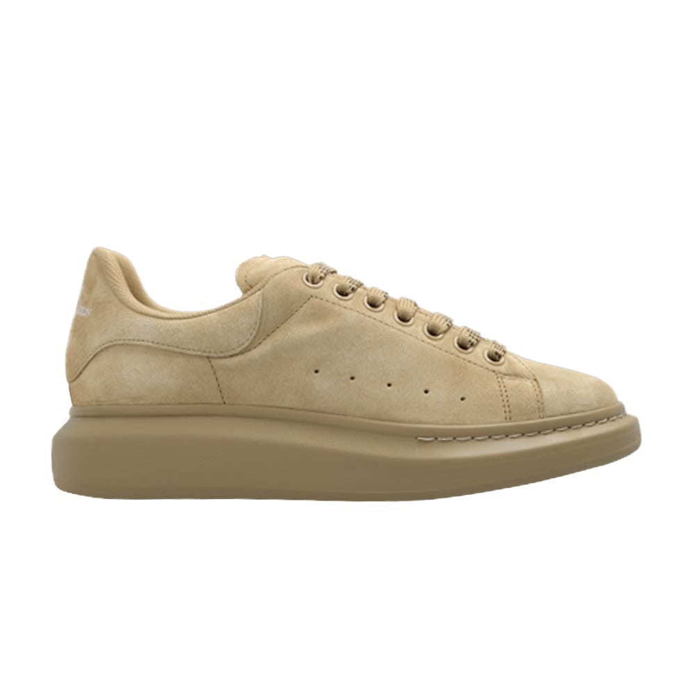 Alexander McQueen Oversized Sneaker Beige Suede