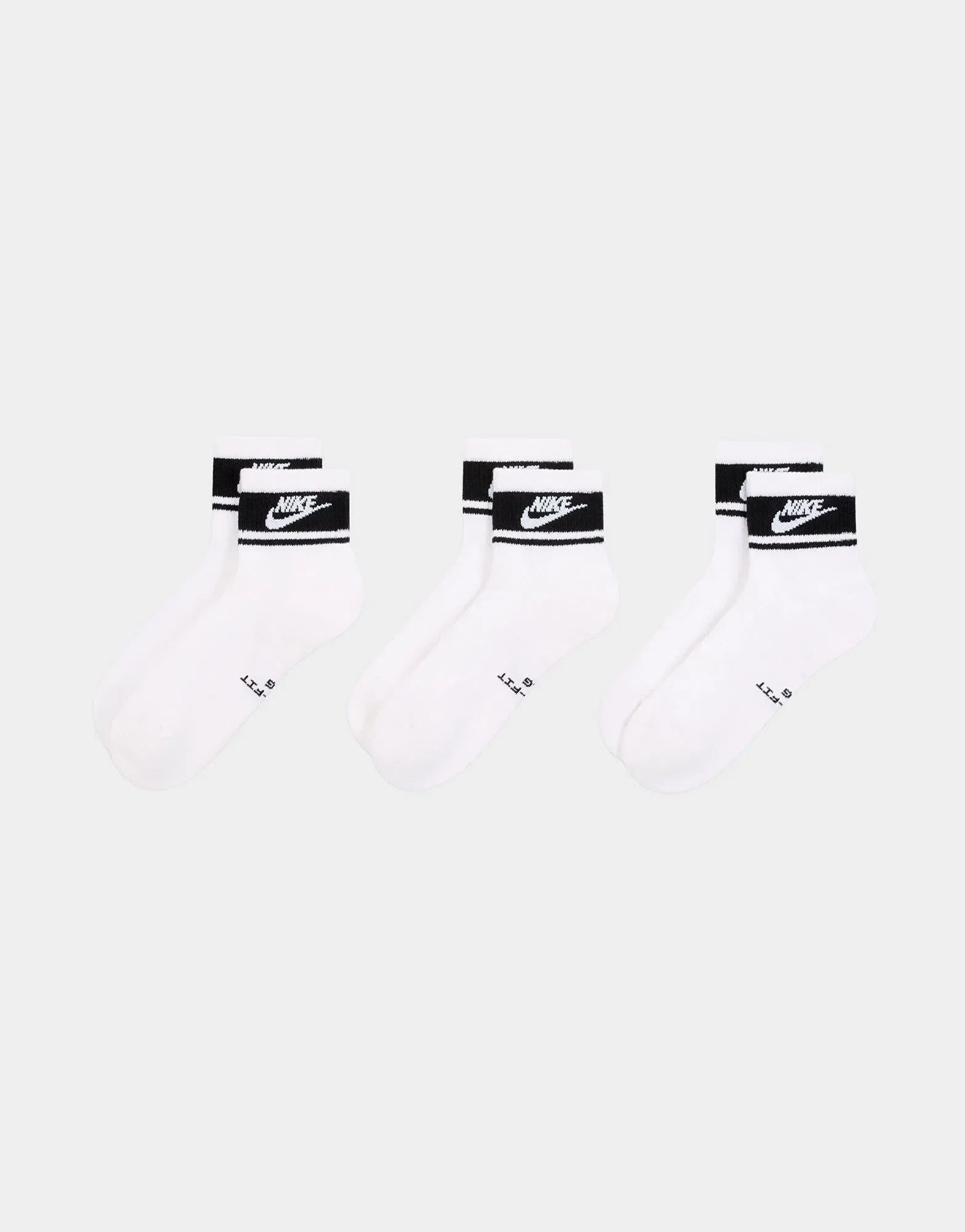 Nike Everyday Elevated Ankle Socks (3-Pack)